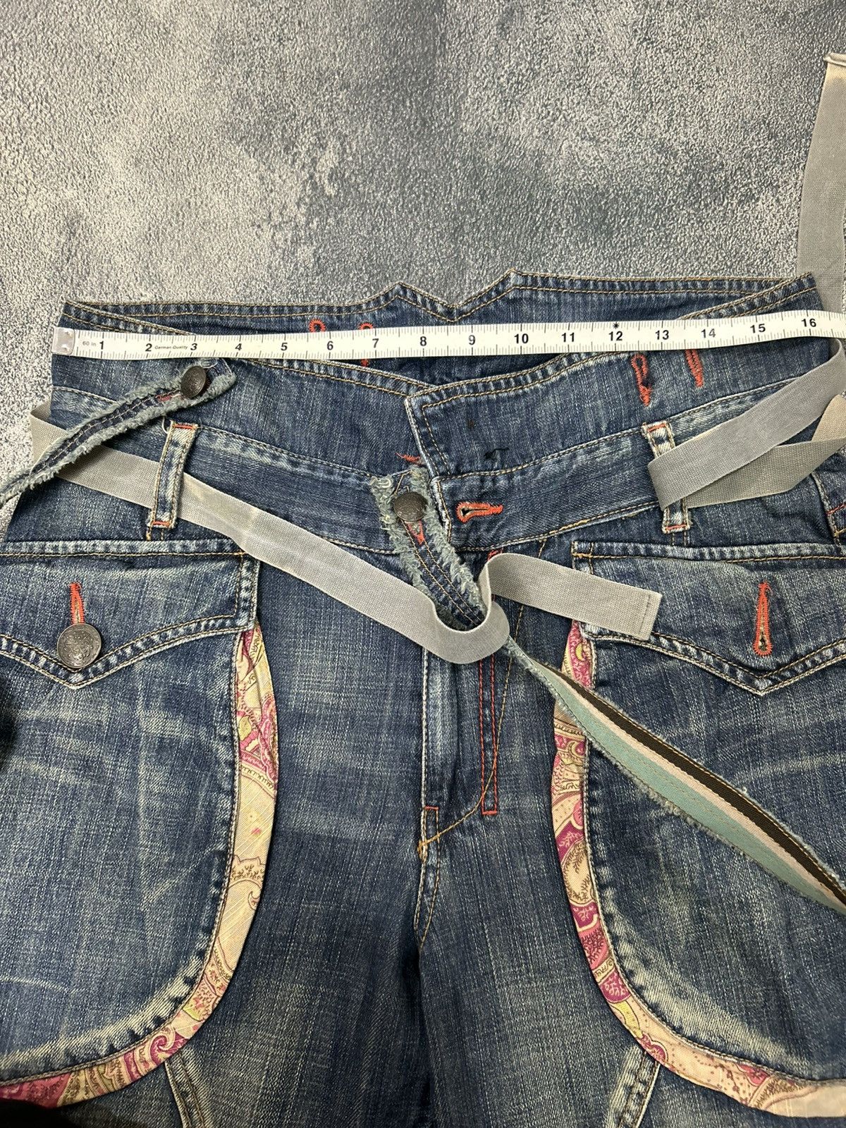 Japanese Brand BNX Jeans Size US 32 / EU 48 - 14 Thumbnail