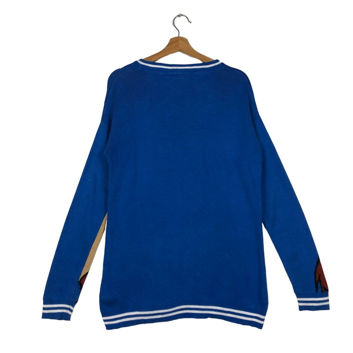 Cartoon Network VINTAGE KNIT SWEATSHIRT WARNER BROS BIG LOGO RARE DESIGN Size US M / EU 48-50 / 2 - 7 Thumbnail