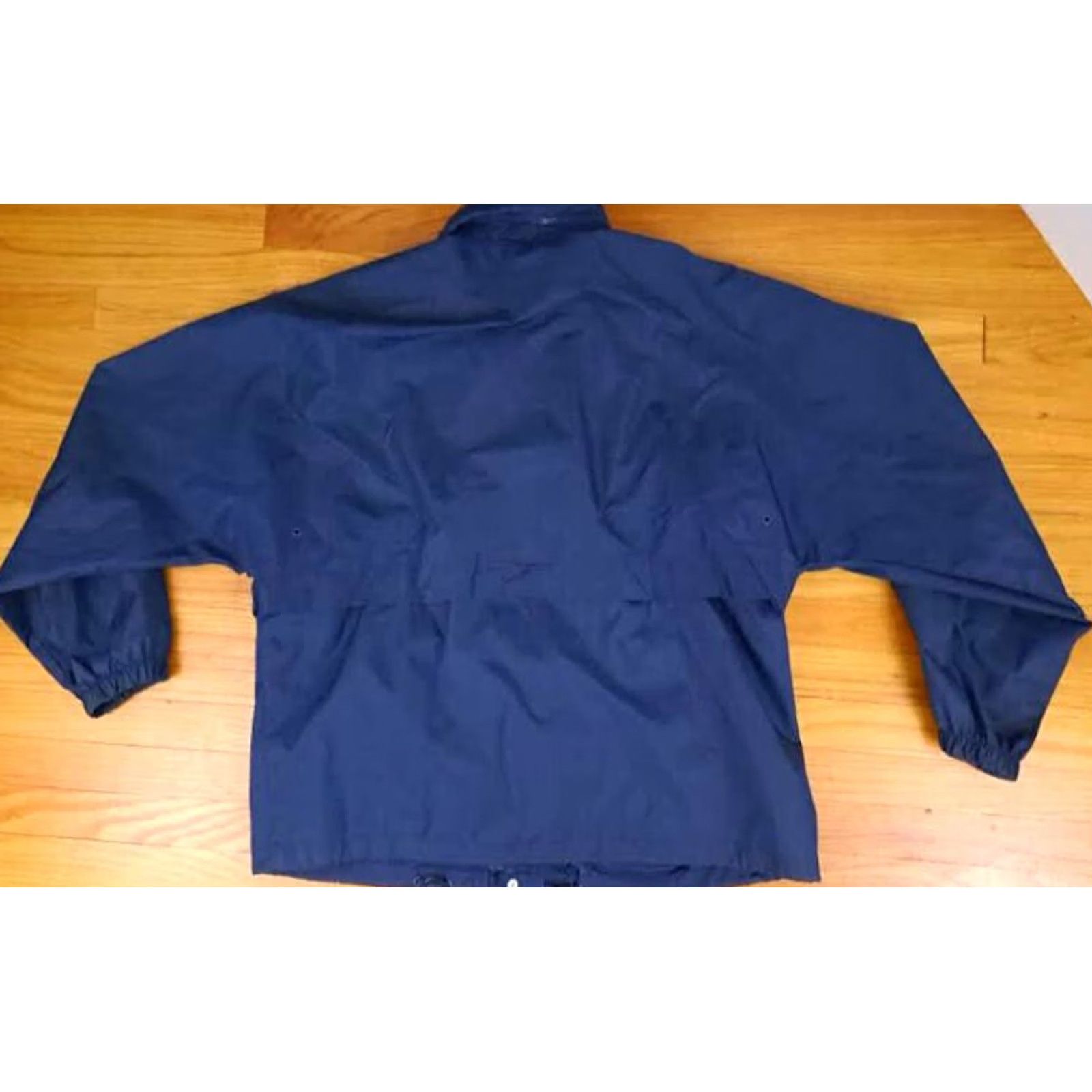 Speedo VINTAGE Speedo Jacket Windbreaker Full Zip Nylon 2XL Blue Mens Classic 1980s Size US XXL / EU 58 / 5 - 3 Thumbnail