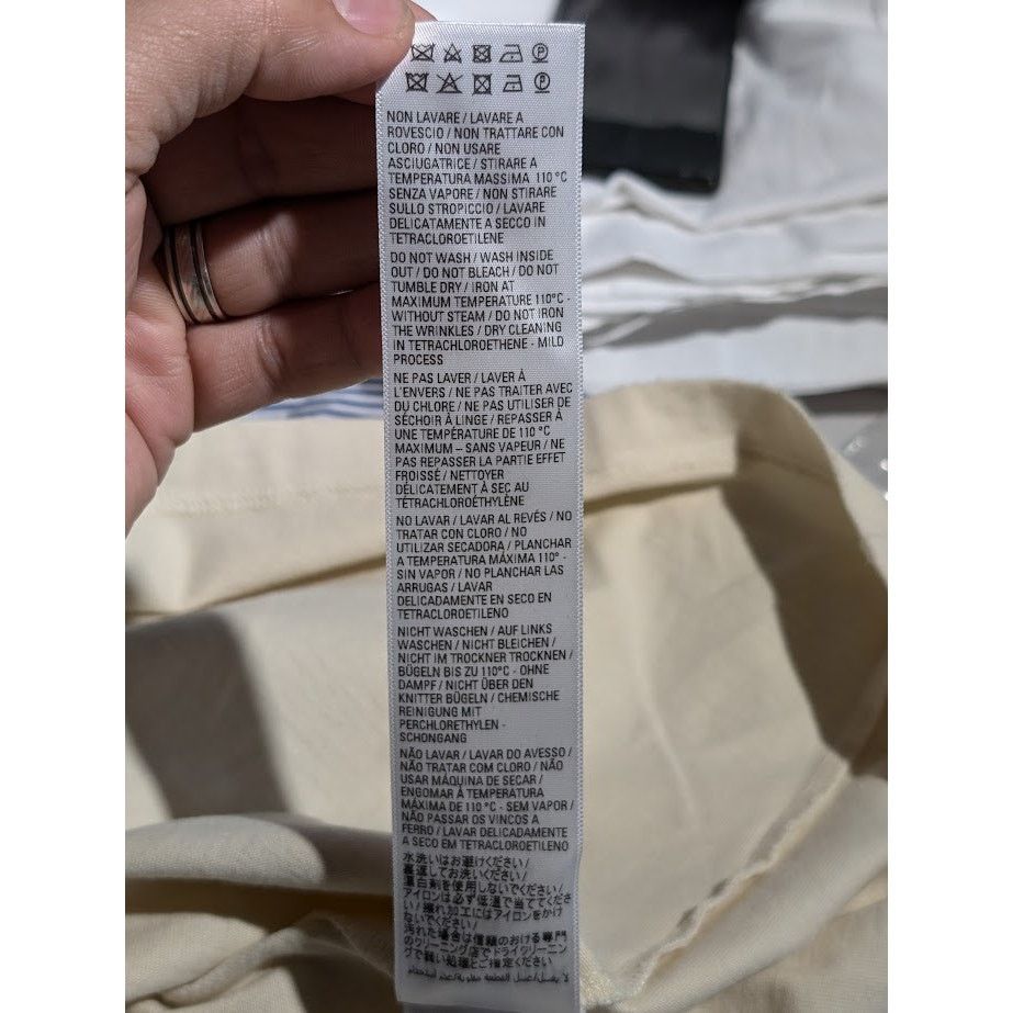 Balenciaga o1rshd1 Layered T-Shirt in Multicolor Size US M / EU 48-50 / 2 - 18 Thumbnail