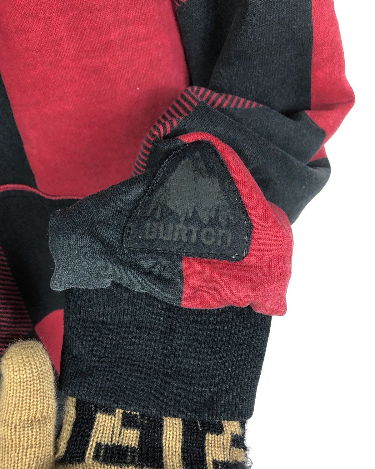 Burton × Vintage Rare Burton Snowboard Checkered Hoodie Size US S / EU 44-46 / 1 - 7 Thumbnail