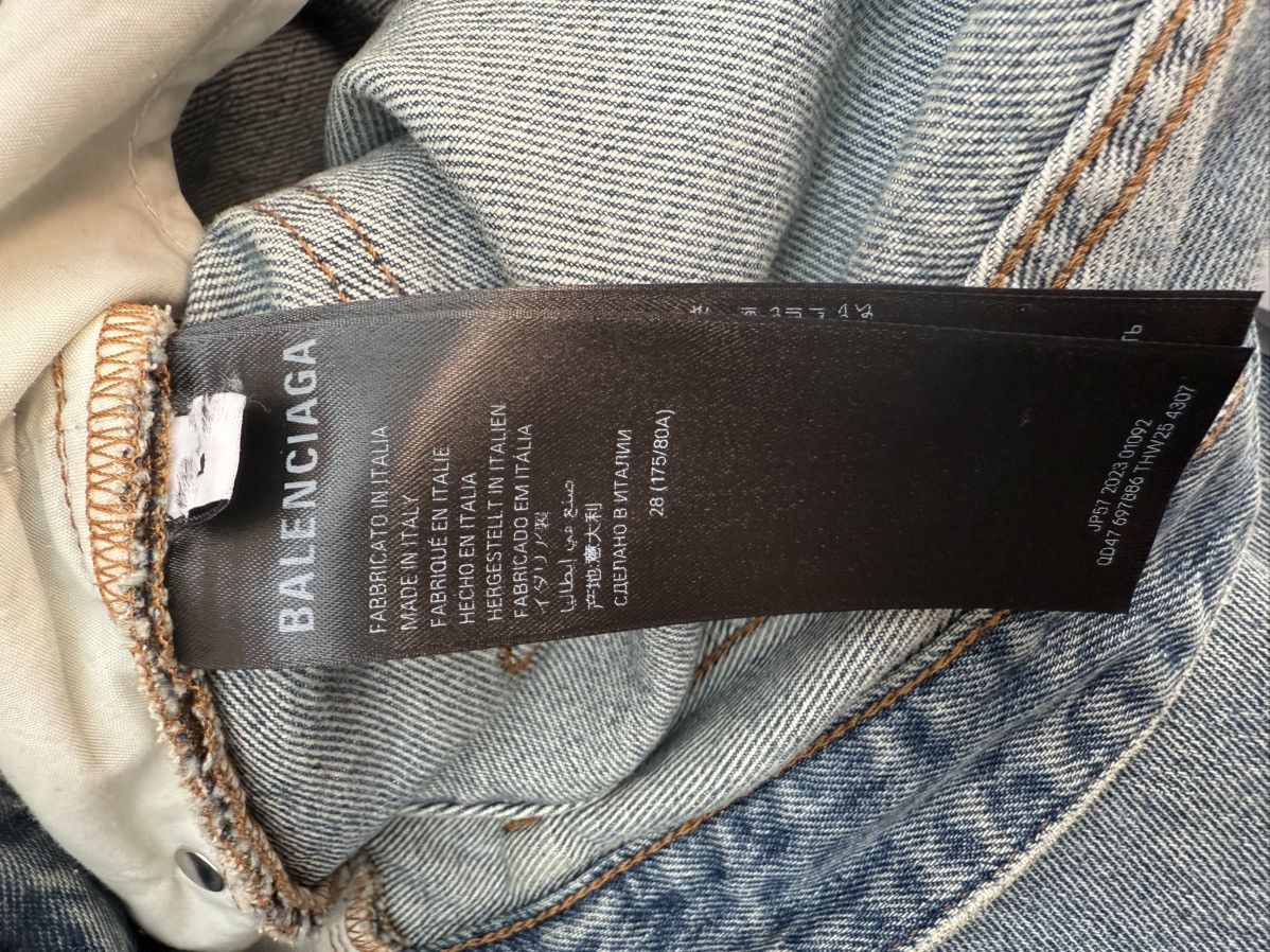 Balenciaga Balenciaga super baggy low crotch denim jeans Size US 28 / EU 44 - 7 Thumbnail