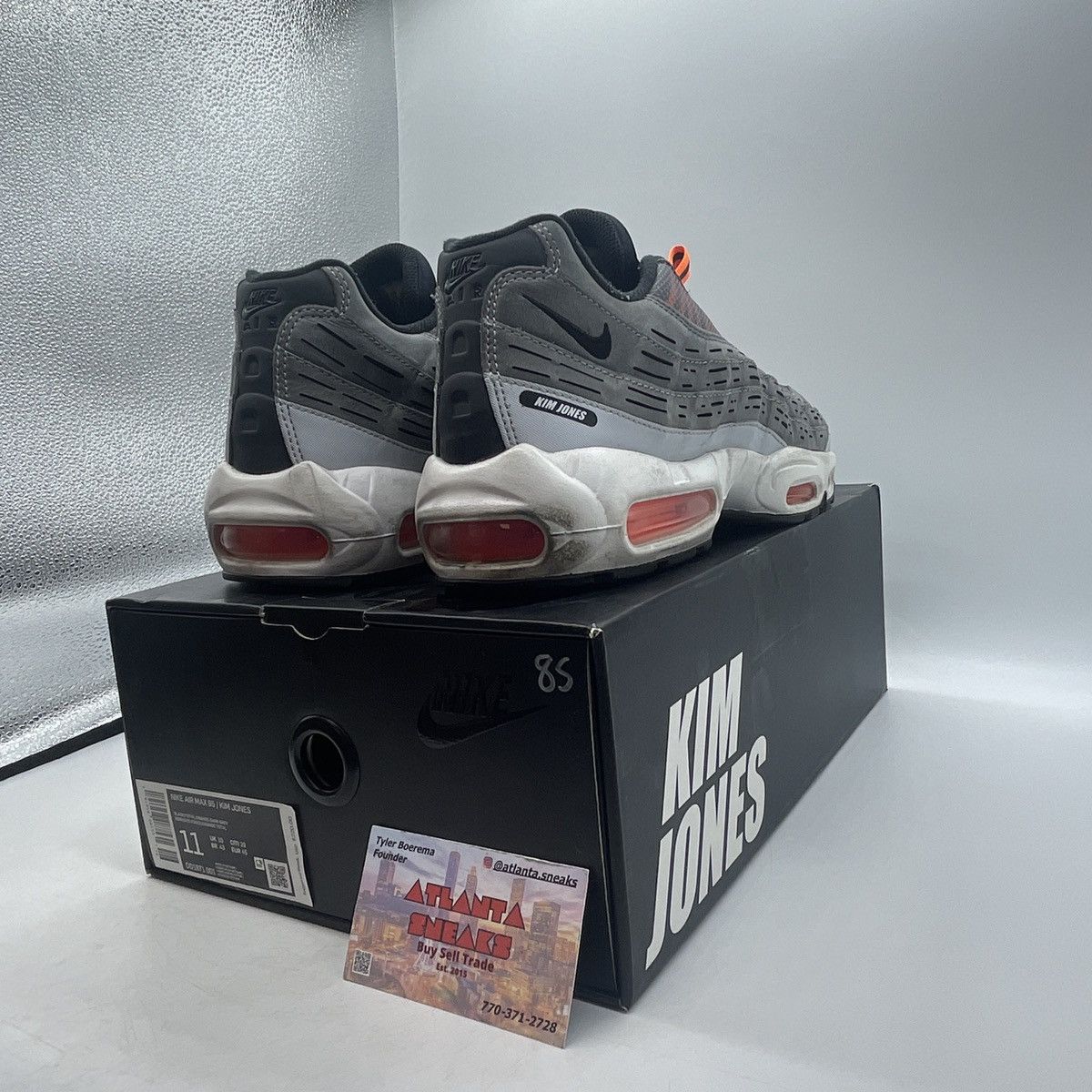 Nike Kim jones x air max 95 total orange Size US 11 / EU 44 - 5 Thumbnail