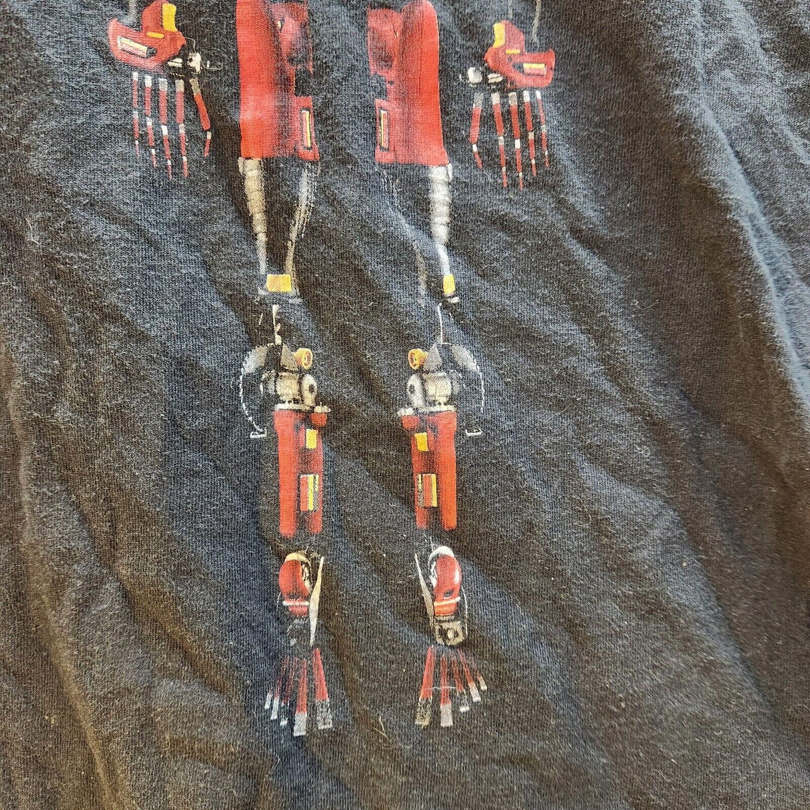 Anvil Vintage Craftsman Tools Nascar Robot Tshirt Black Size Large Size US L / EU 52-54 / 3 - 5 Thumbnail