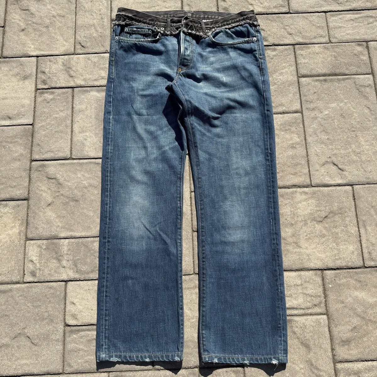 Dior AW06 Dior Homme Cummerbund Denim Size US 34 / EU 50 - 1 Thumbnail