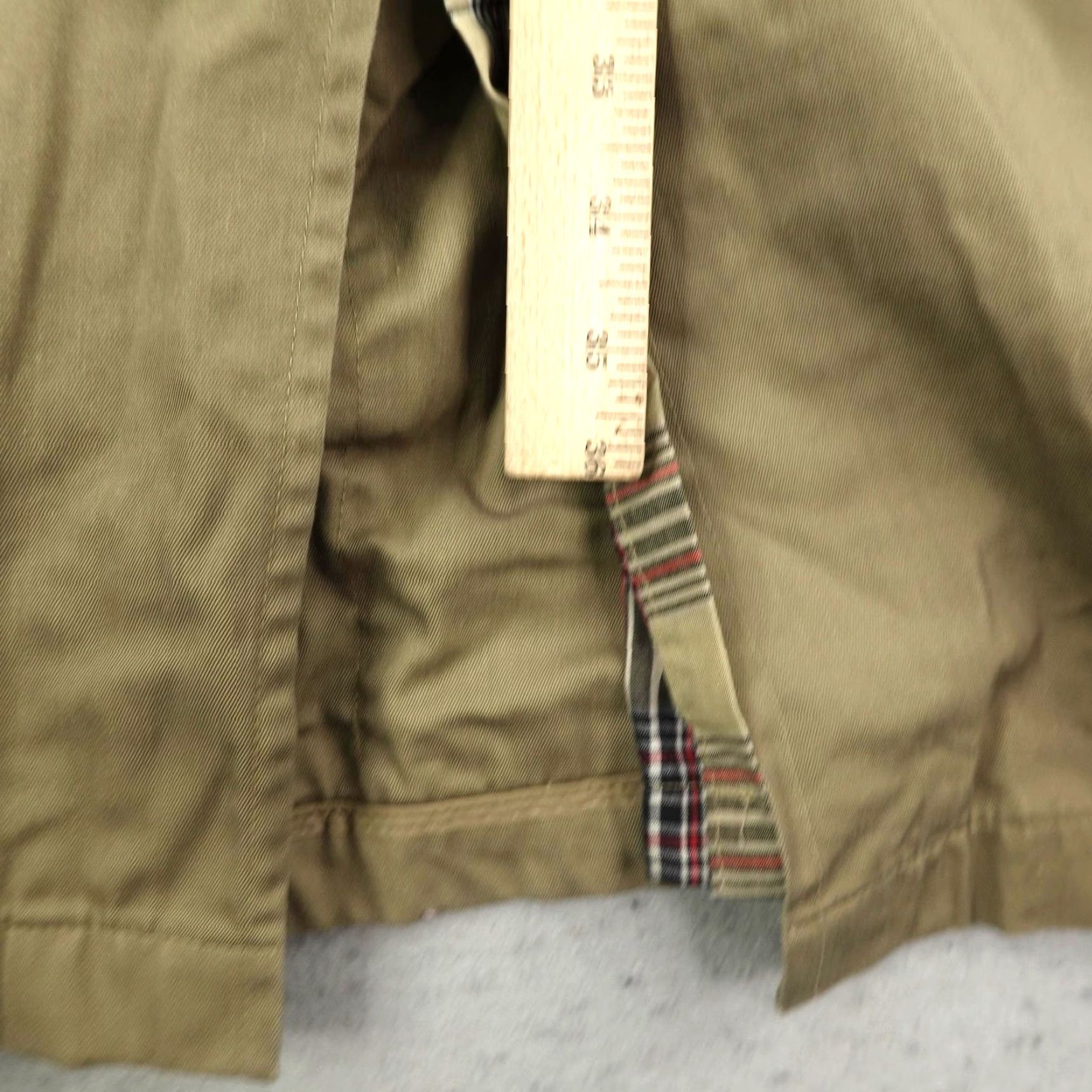 Rains VINTAGE Harbormaster Trench Coat Mens 38 Beige Belted Classic Rain Jacket Lined Coat Size US XXS / EU 40 - 7 Thumbnail