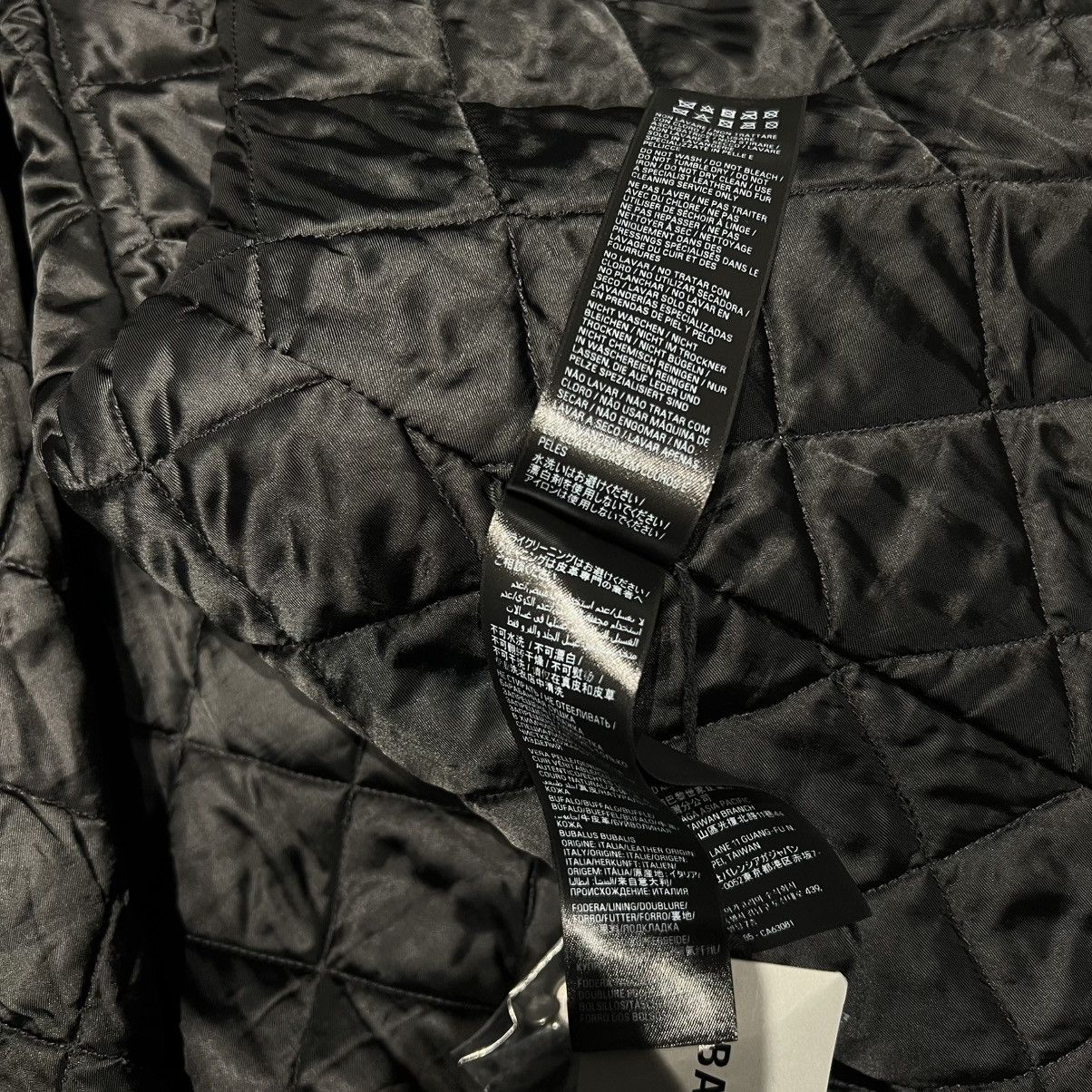 Balenciaga Balenciaga Oversized Leather Trucker Jacket Size US M / EU 48-50 / 2 - 7 Thumbnail