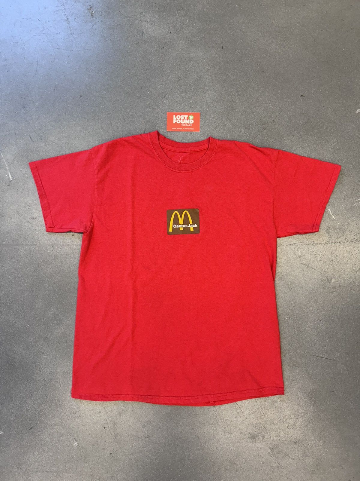 FW20 Travis Scott McDonalds Sesame Inv 3 Tee