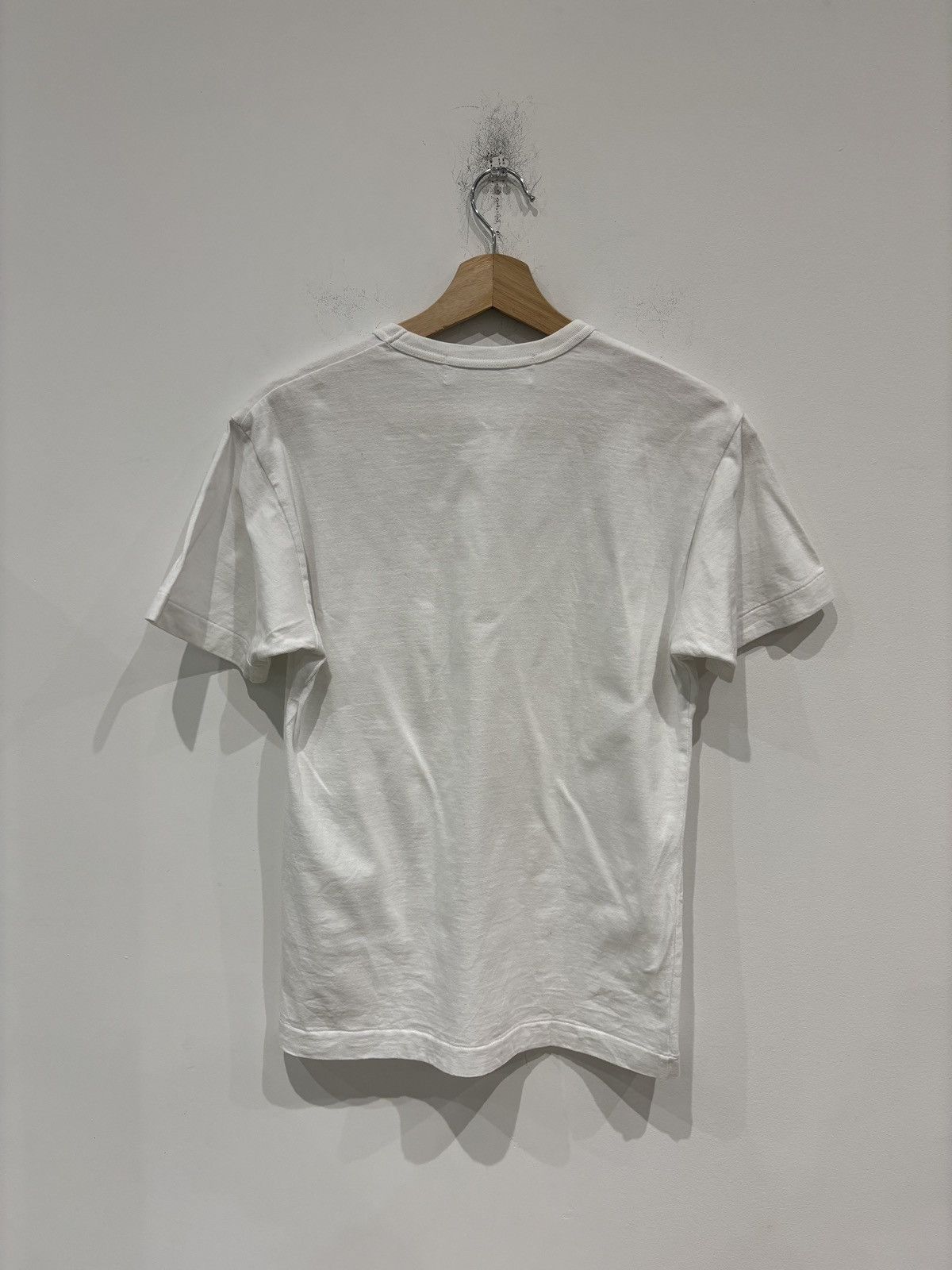 Comme des Garcons Comme Des Garcons Play Applique Logo T-shirt Red/White Size US M / EU 48-50 / 2 - 2 Thumbnail