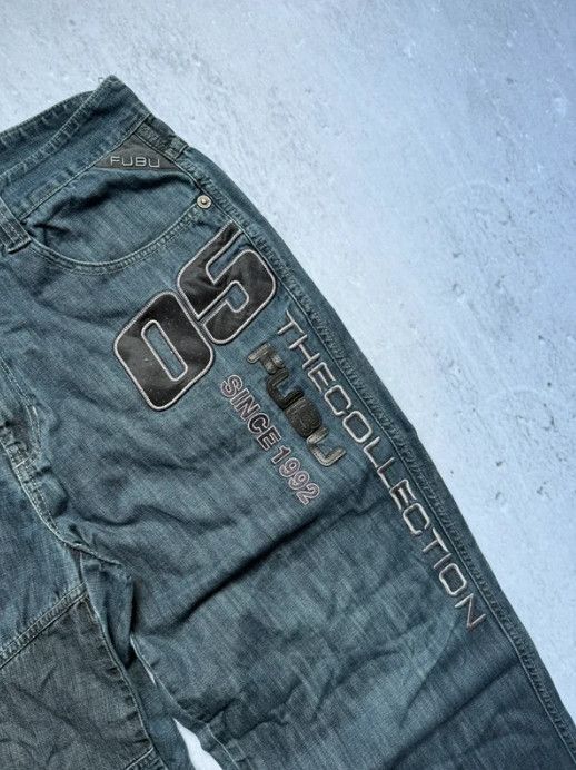 Fubu FUBU Jeans Baggy Pants Y2K Vintage 90s 00s Wide Loose Fit Size US 32 / EU 48 - 3 Thumbnail