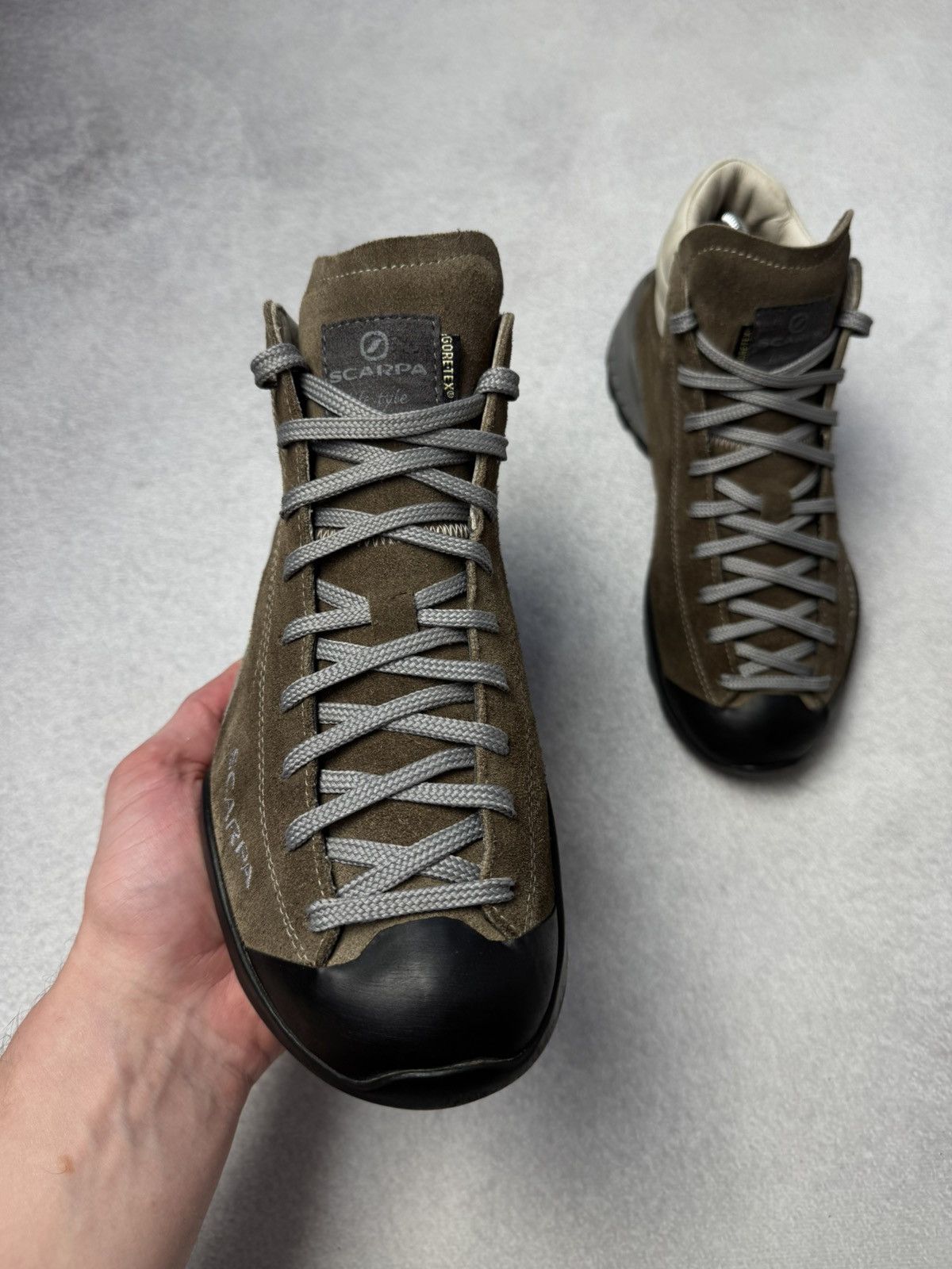 Vintage SCARPA Gore-Tex Mid Vibram Mojito Hiking trekking