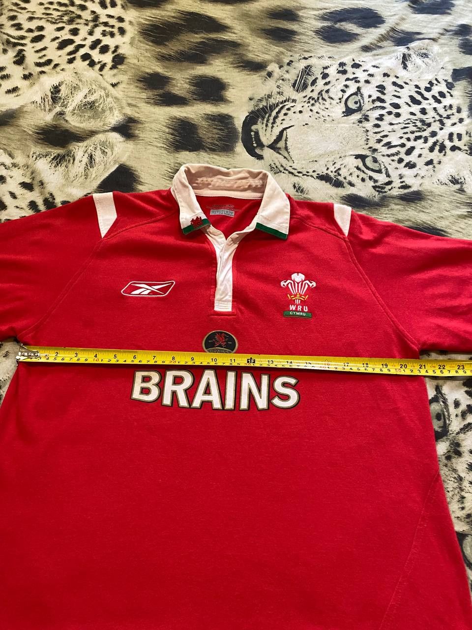 Reebok Wales Rugby Shirt VINTAGE REEBOK JERSEY Size US M / EU 48-50 / 2 - 9 Thumbnail