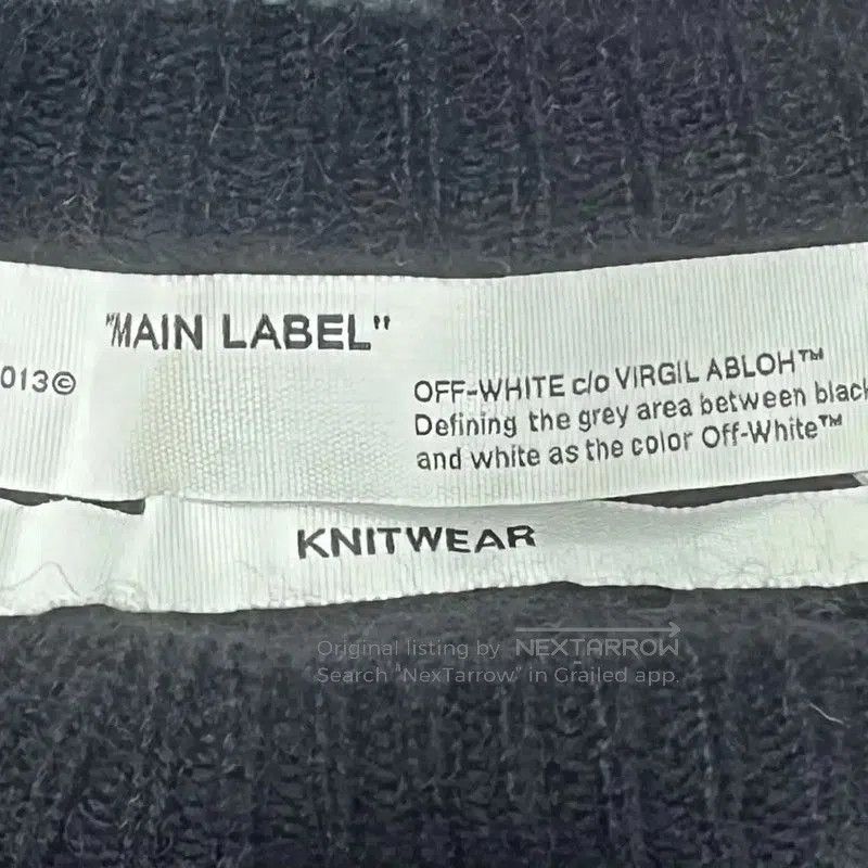 Off-White Off-White Men's Black Pullover Sweater . Size US XS / EU 42 / 0 - 3 Thumbnail