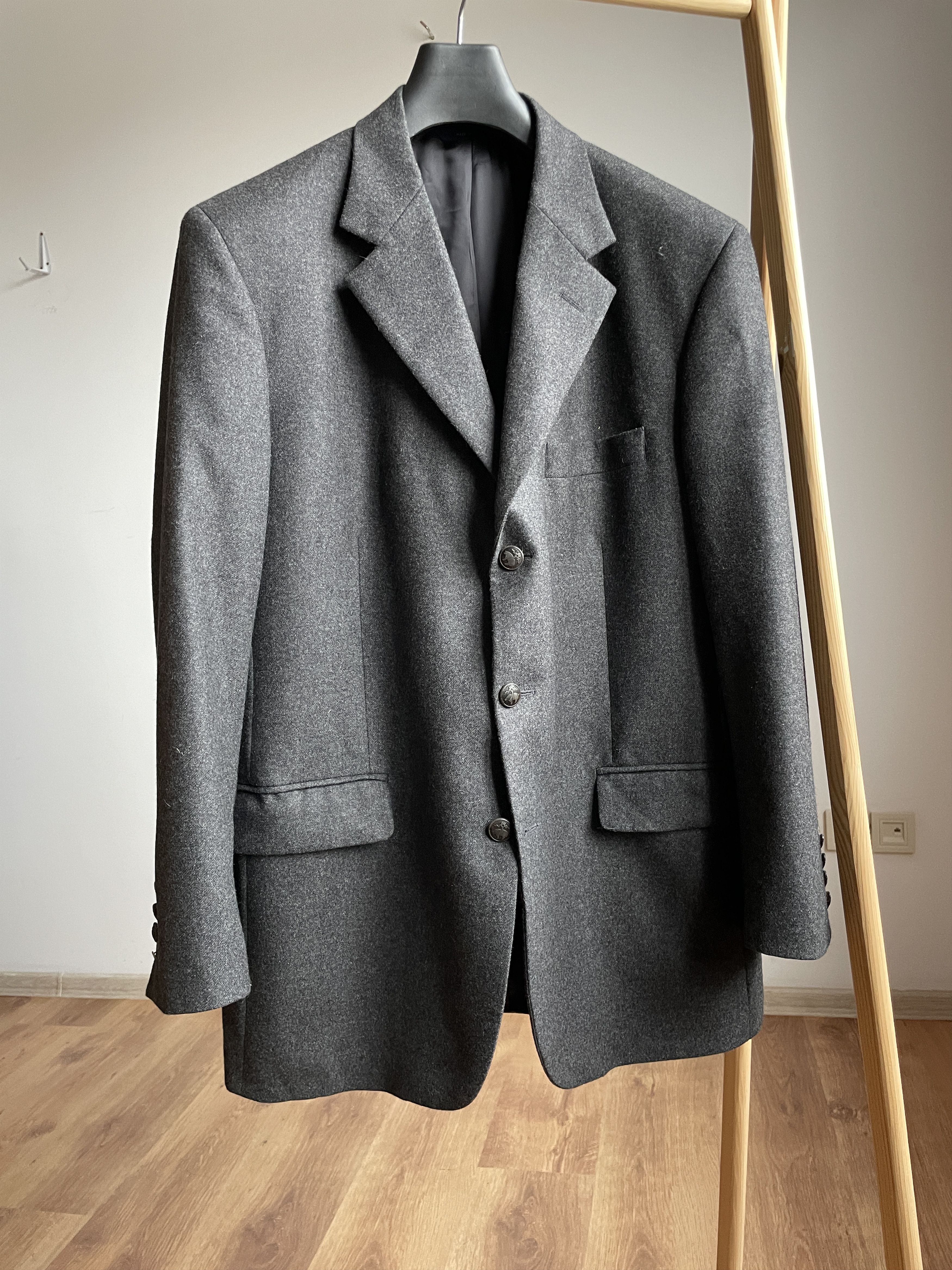 Brooks Brothers Brooks Brothers Madison Saxxon Flannel Wool Sport Coat Size 42R - 1 Thumbnail