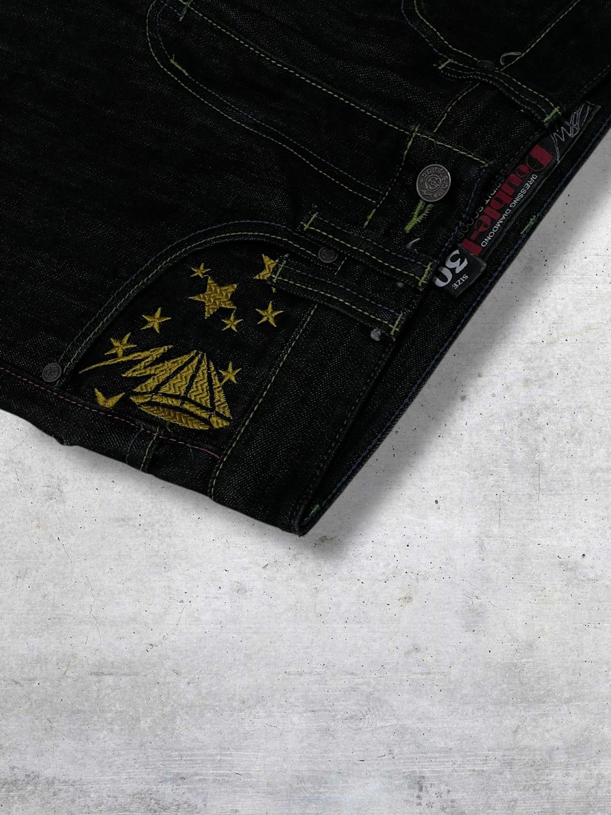 Hysteric Glamour VINTAGE OG JAPAN DOUBLE D STREETWEAR ORIGINAL SPLASH DENIM Size US 28 / EU 44 - 9 Thumbnail