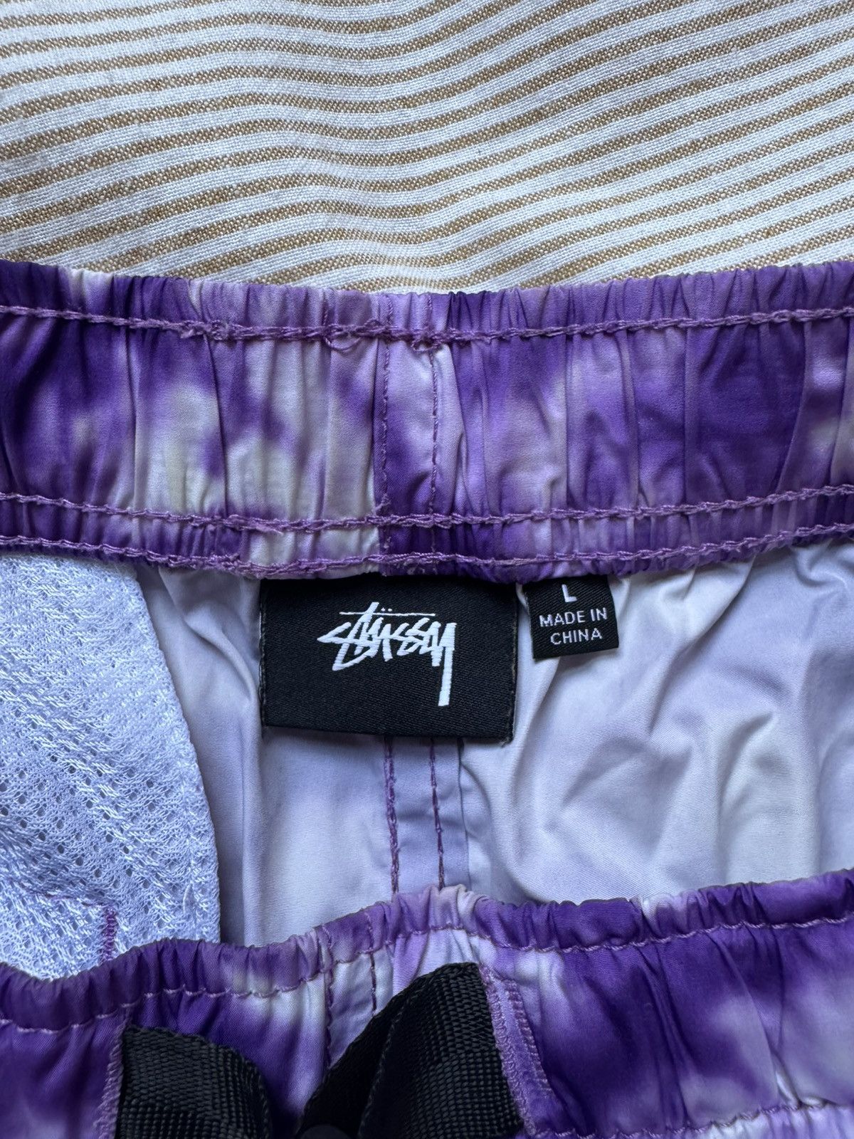 Stussy Rare Stussy Purple Tie-Dye Shorts Size US 30 / EU 46 - 3 Thumbnail