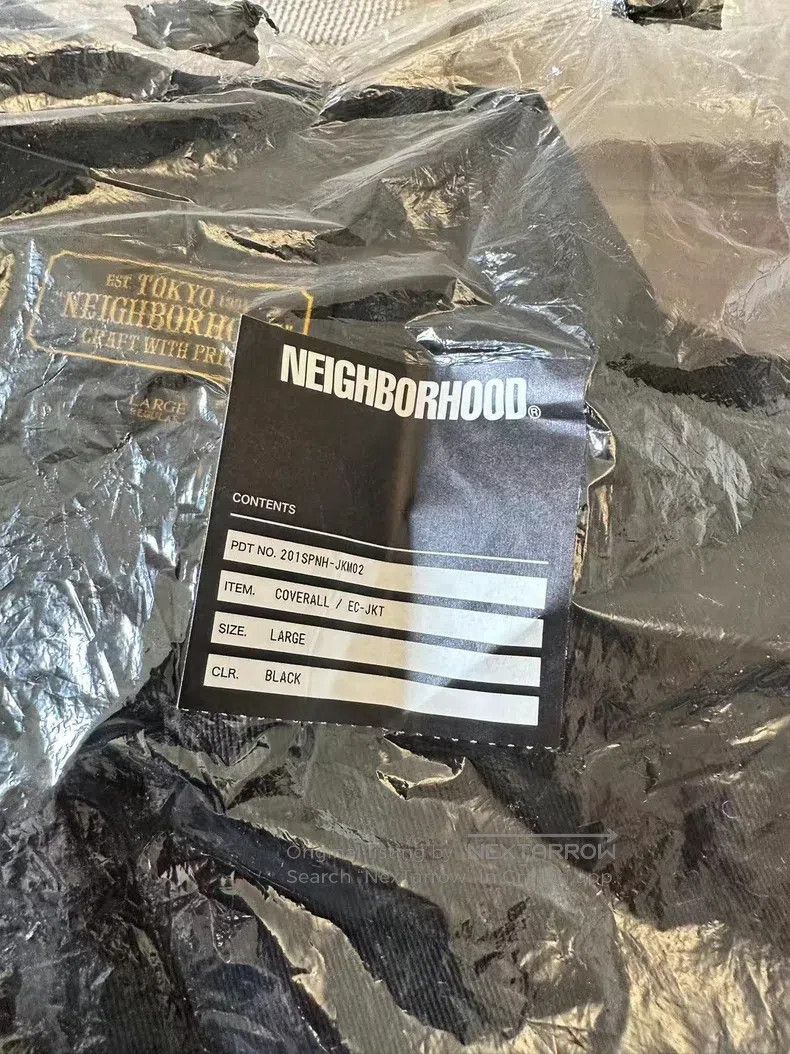 Neighborhood Neighborhood Black Work Jacket Size US L / EU 52-54 / 3 - 9 Thumbnail