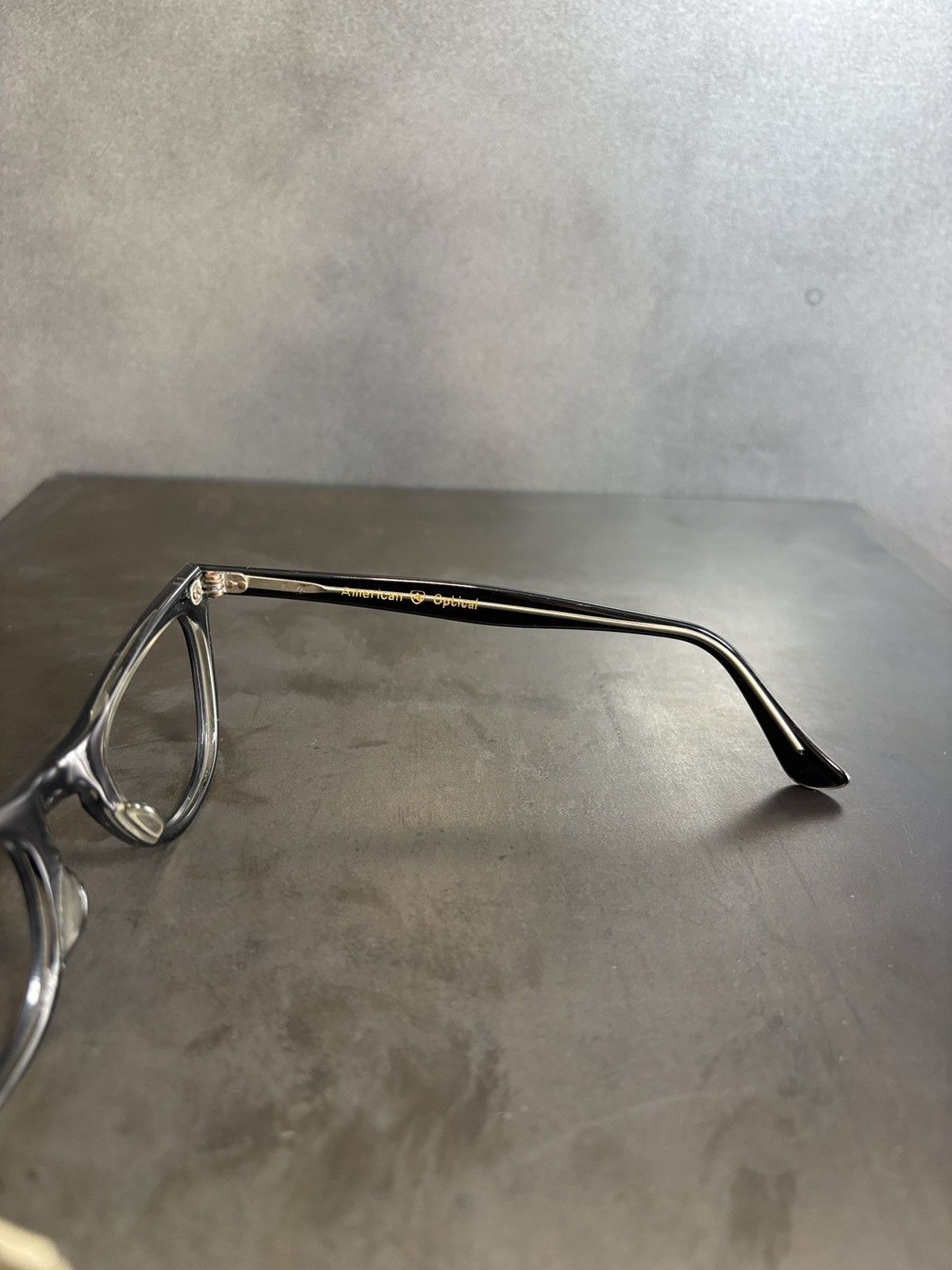 American Optical 1960s Vintage American Optical Eyeglasses Frames B&L MCM Mod Size ONE SIZE - 15 Thumbnail
