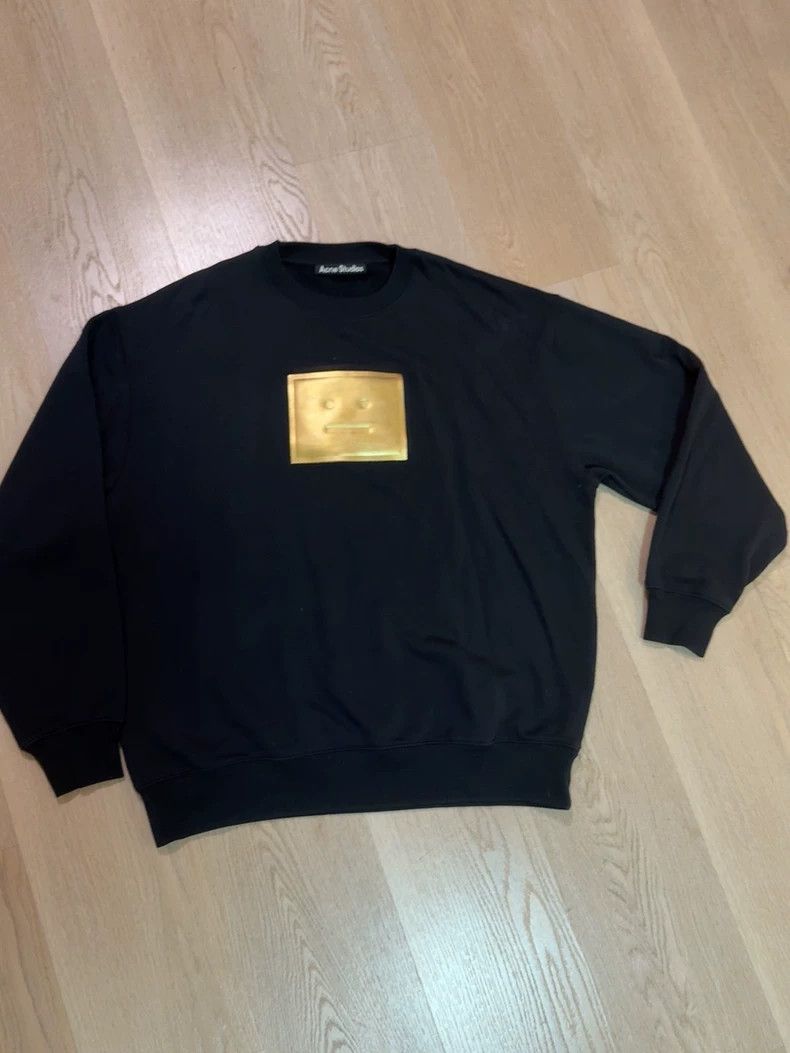 Acne Studios Acne Studios Black loose-fitting sweatshirt Size US S / EU 44-46 / 1 - 1 Thumbnail