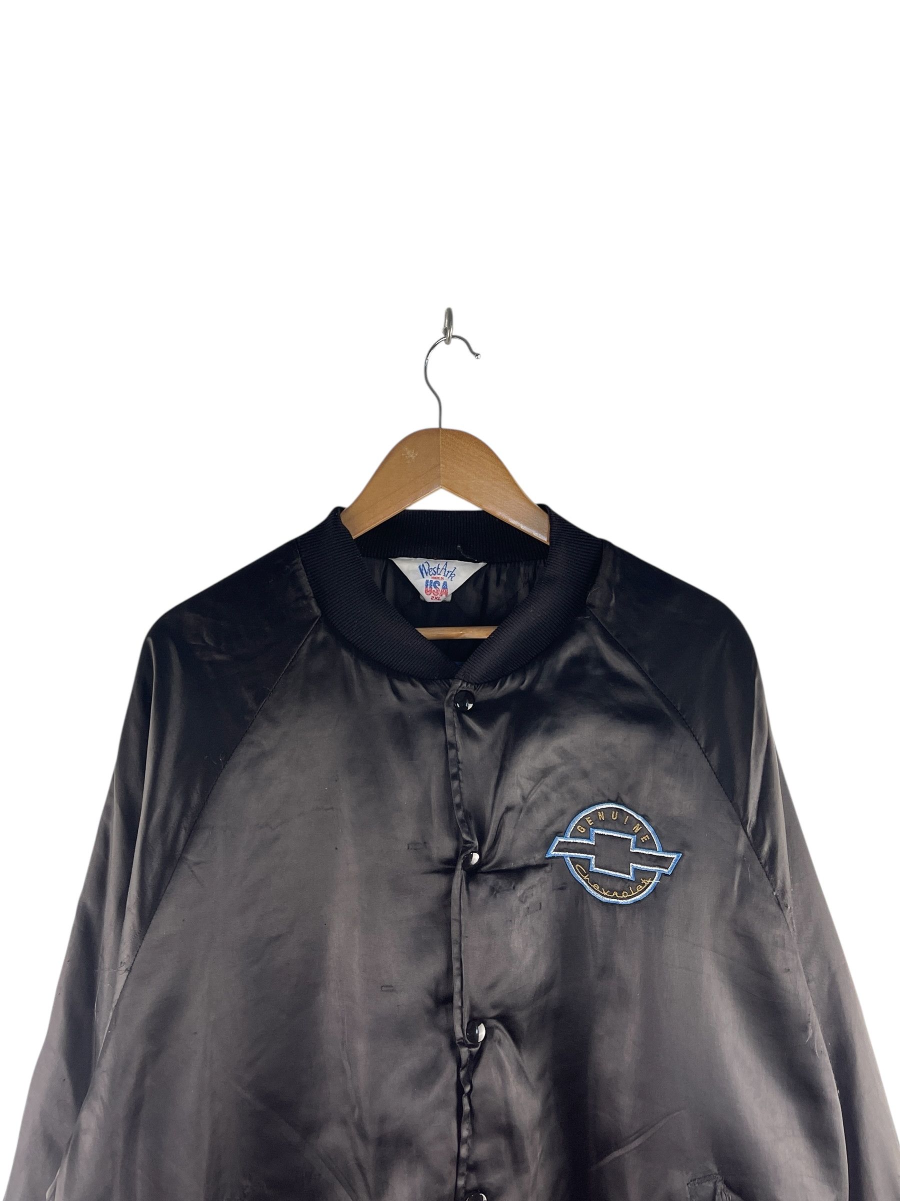 Chevrolet Vintage Genuine Chevrolet Satin Jacket Size US XXL / EU 58 / 5 - 9 Thumbnail