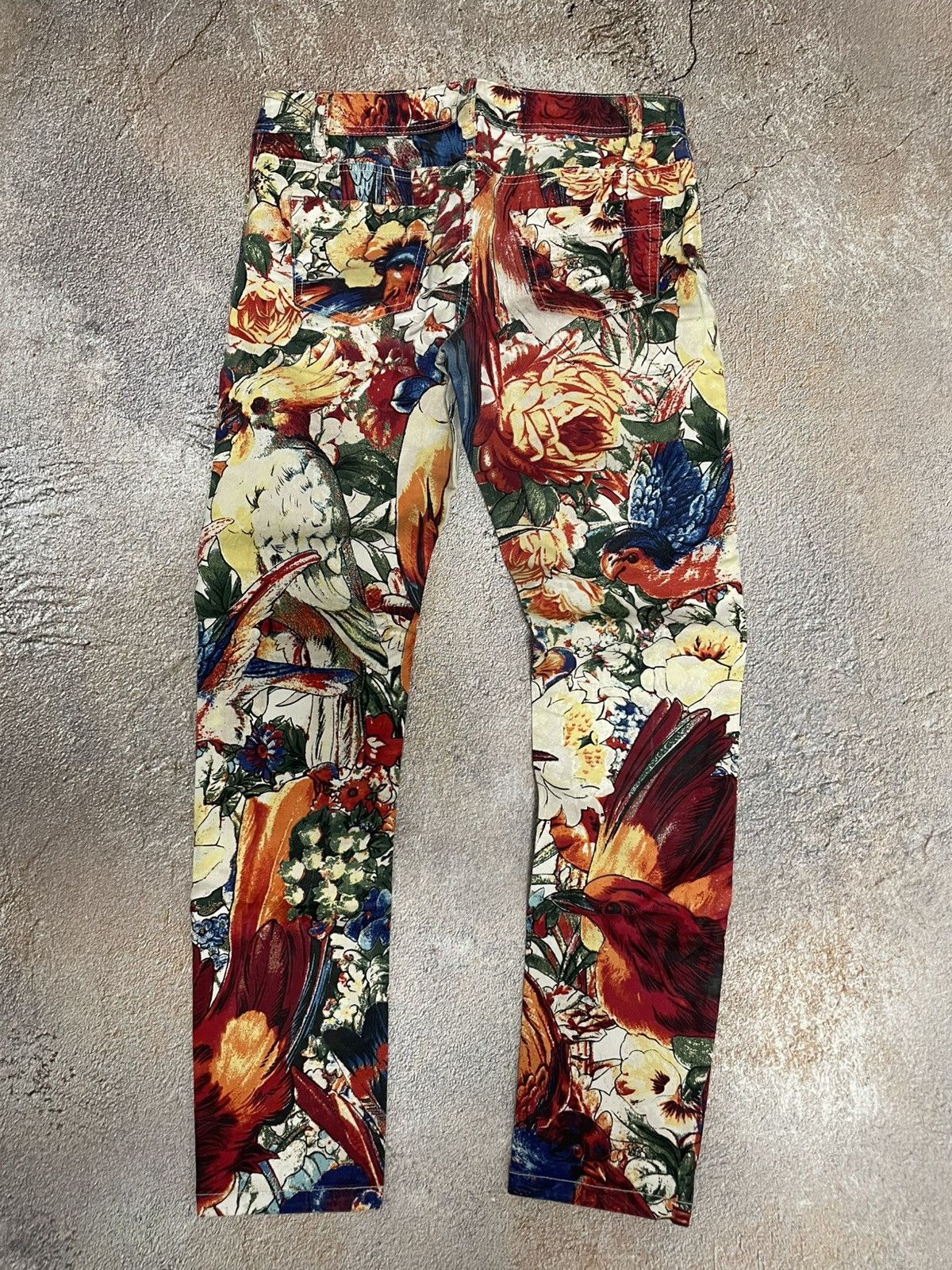 Just Cavalli Just Cavalli Vintage Chic Floral Jeggings Pants Size 28" / US 6 / IT 42 - 7 Thumbnail