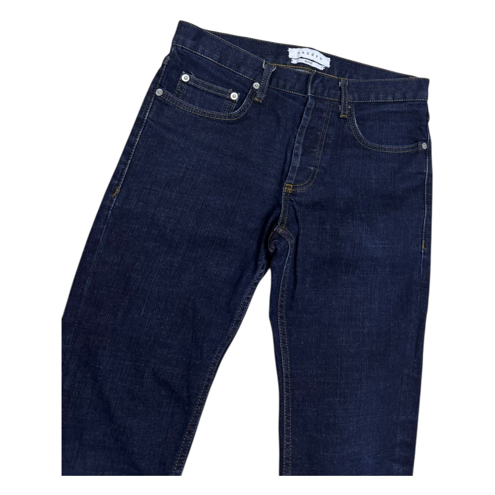 Sandro SANDRO EDROIT Stretch Luxury Designer Denim Pants Jeans 29 Size 29" - 2 Thumbnail