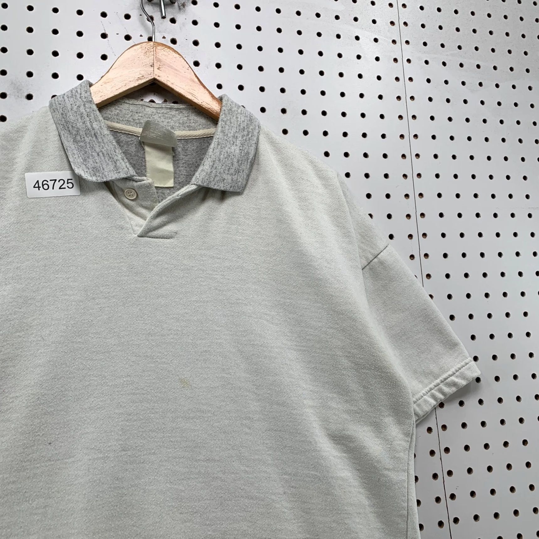 Adidas VINTAGE adidas Polo Shirt Mens L Gray Fleece Short Sleeve Collared Polo - Men Sports 60s 70s 80s - Golf Mens Size US L / EU 52-54 / 3 - 5 Thumbnail