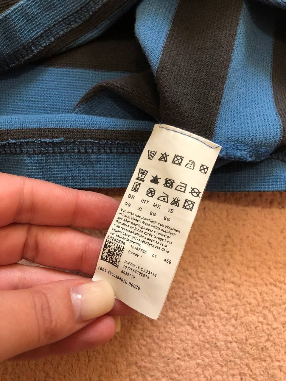 Hugo Boss Hugo Boss Polo Size US XL / EU 56 / 4 - 4 Thumbnail