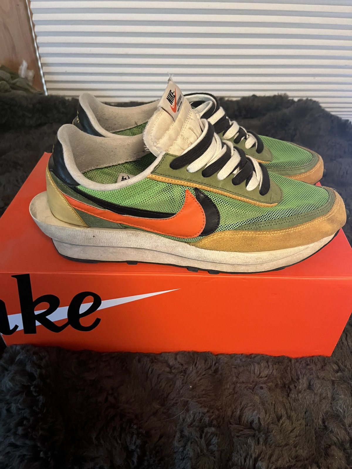 Nike × Sacai Nike Sacai LD Waffle Runner Size US 13 / EU 46 - 1 Thumbnail