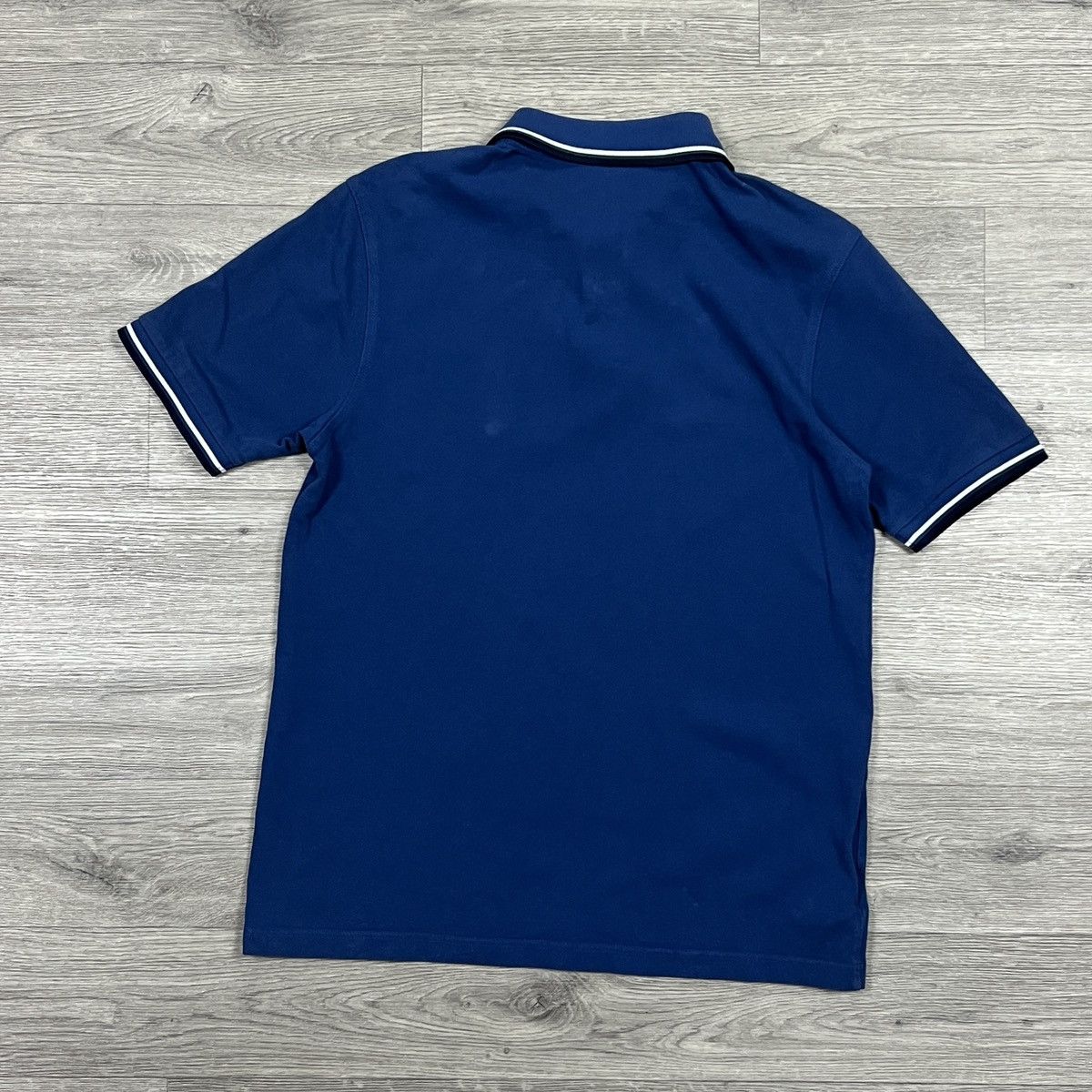 Fred Perry Fred Perry Twin Tipped Polo Shirt Blue White Logo Size US M / EU 48-50 / 2 - 4 Thumbnail