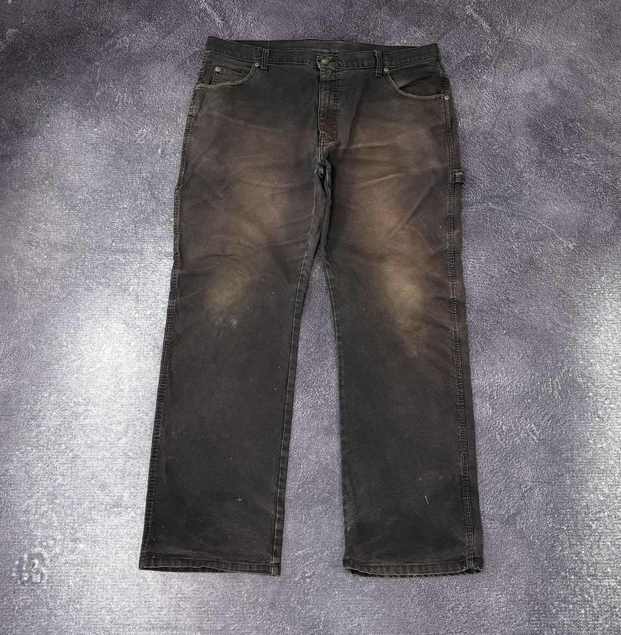 Dickies Vintage Dickies Y2K Black USA Hype Baggy Pants Jeans Size US 38 / EU 54 - 2 Thumbnail
