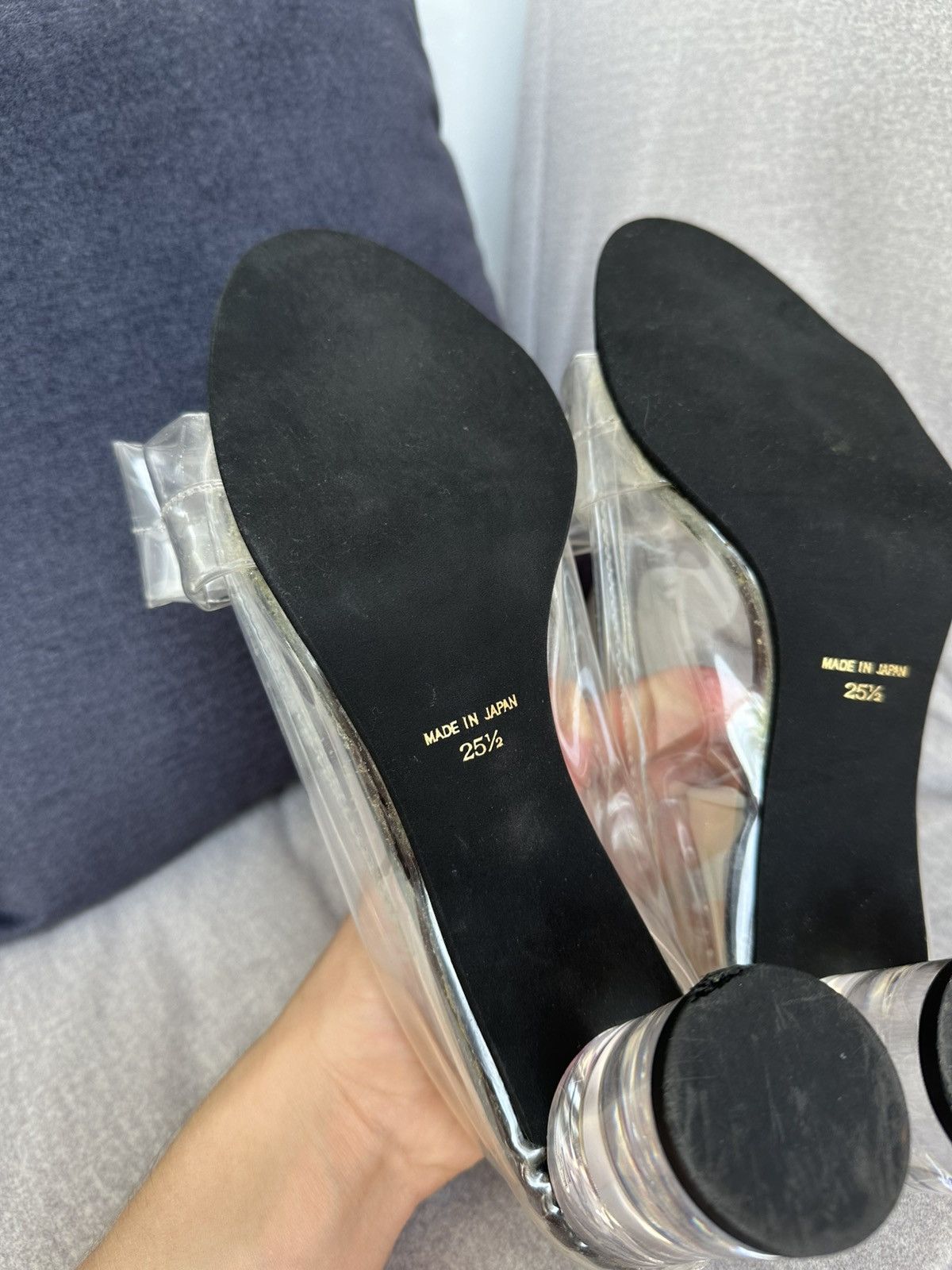 Comme des Garcons Comme Des Garcons Transparent Heels Size US 10.5 / IT 40.5 - 7 Thumbnail