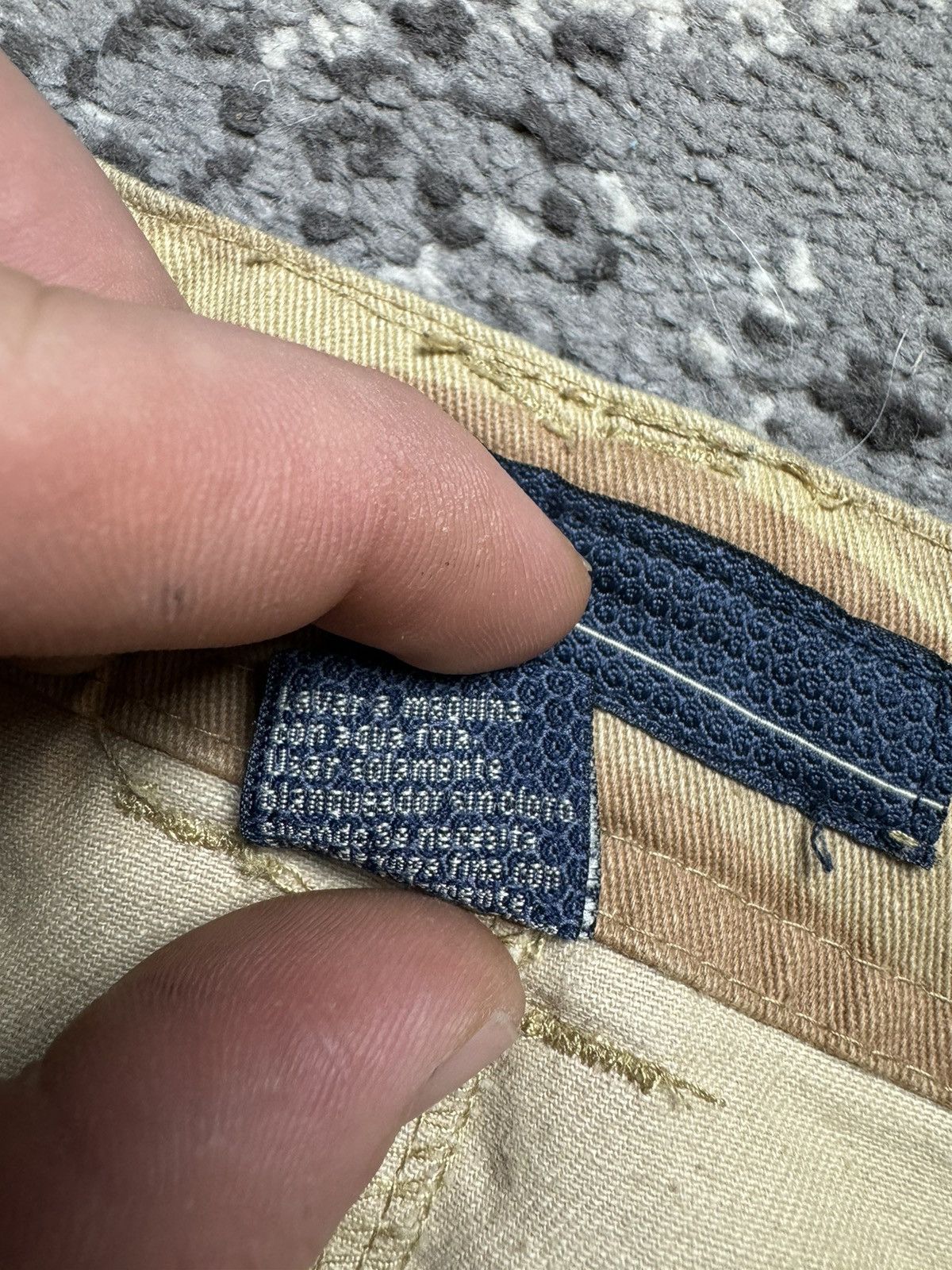 Japanese Brand × Vintage Vintage Y2K Exsto CamoTan Carti Style Opium Baggy Shorts Size US 38 / EU 54 - 8 Thumbnail