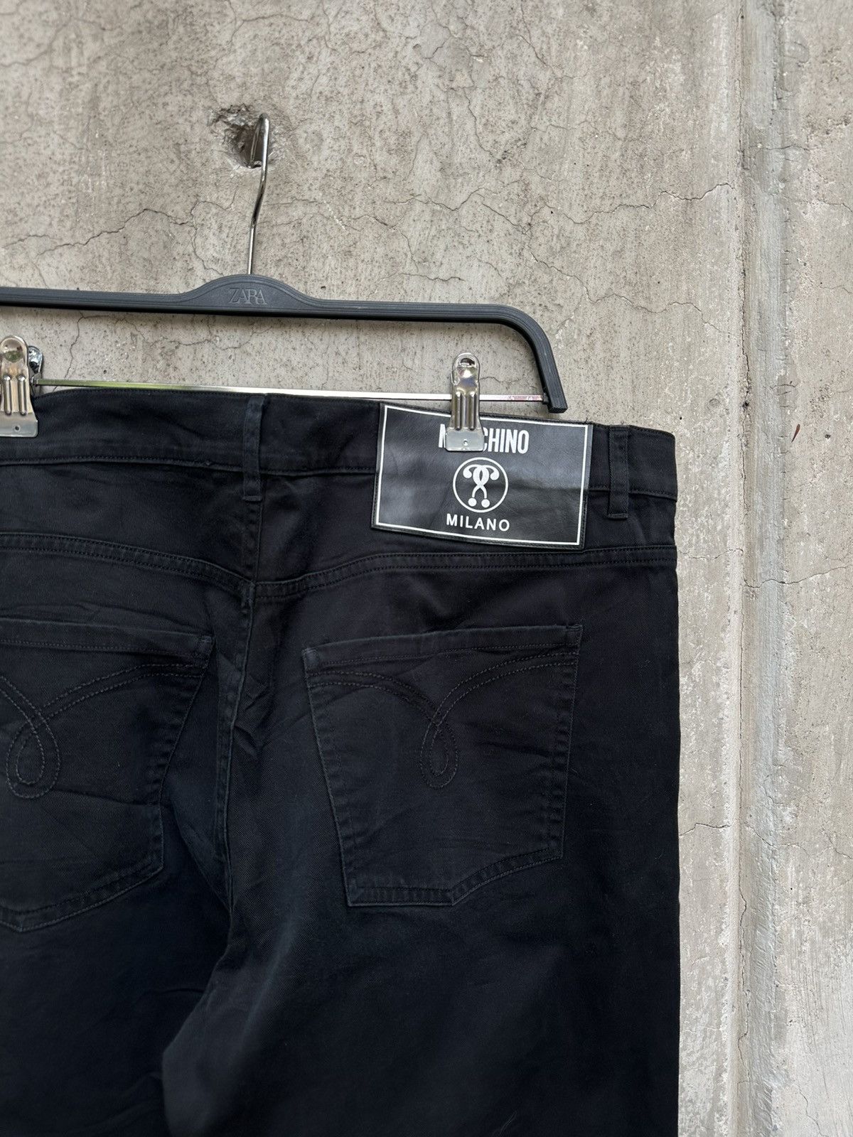 Moschino MOSCHINO Couture ! Black Jeans Size US 38 / EU 54 - 1 Thumbnail