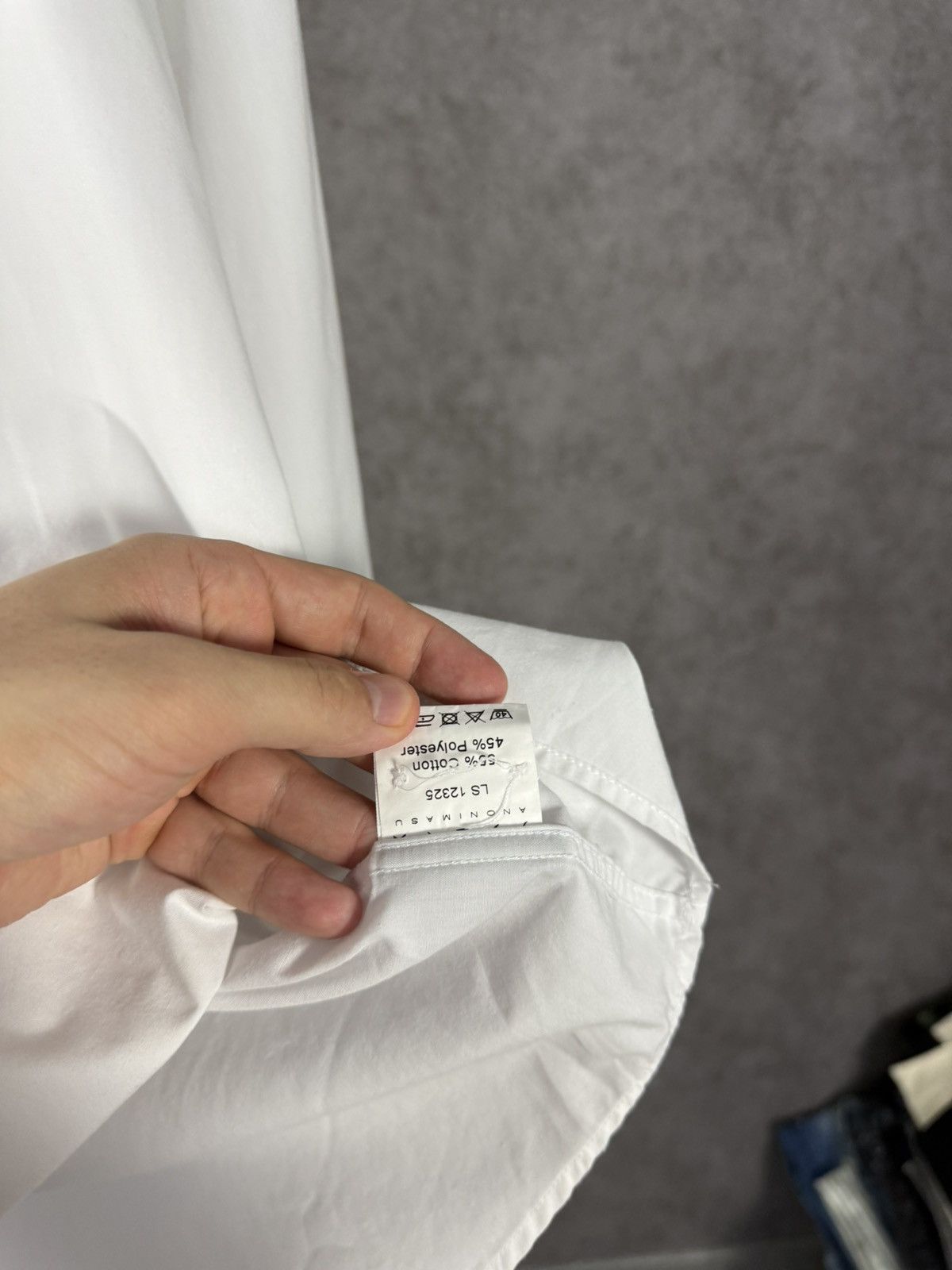 Japanese Brand Anonimasu avant garde designer shirt Size US L / EU 52-54 / 3 - 6 Thumbnail