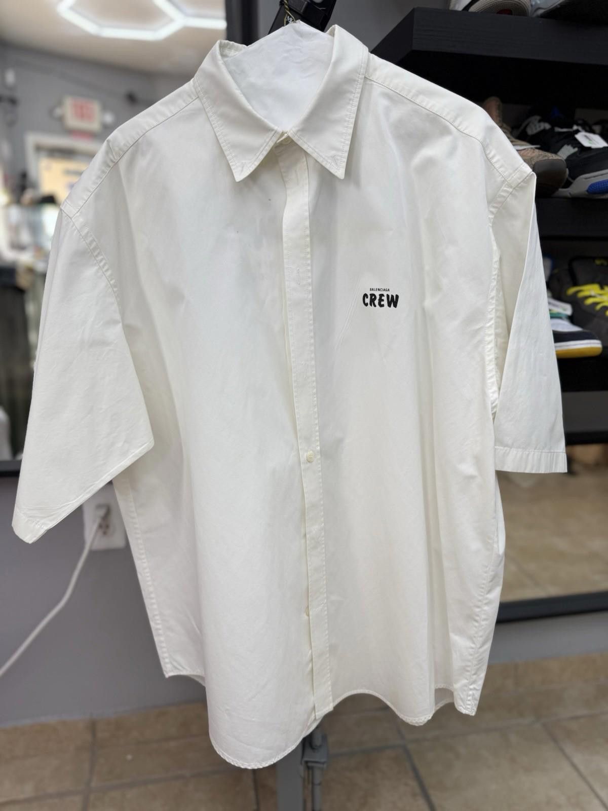 Balenciaga Size 39 - Balenciaga White Button Down Men’s 100% Authentic Size US XL / EU 56 / 4 - 2 Thumbnail