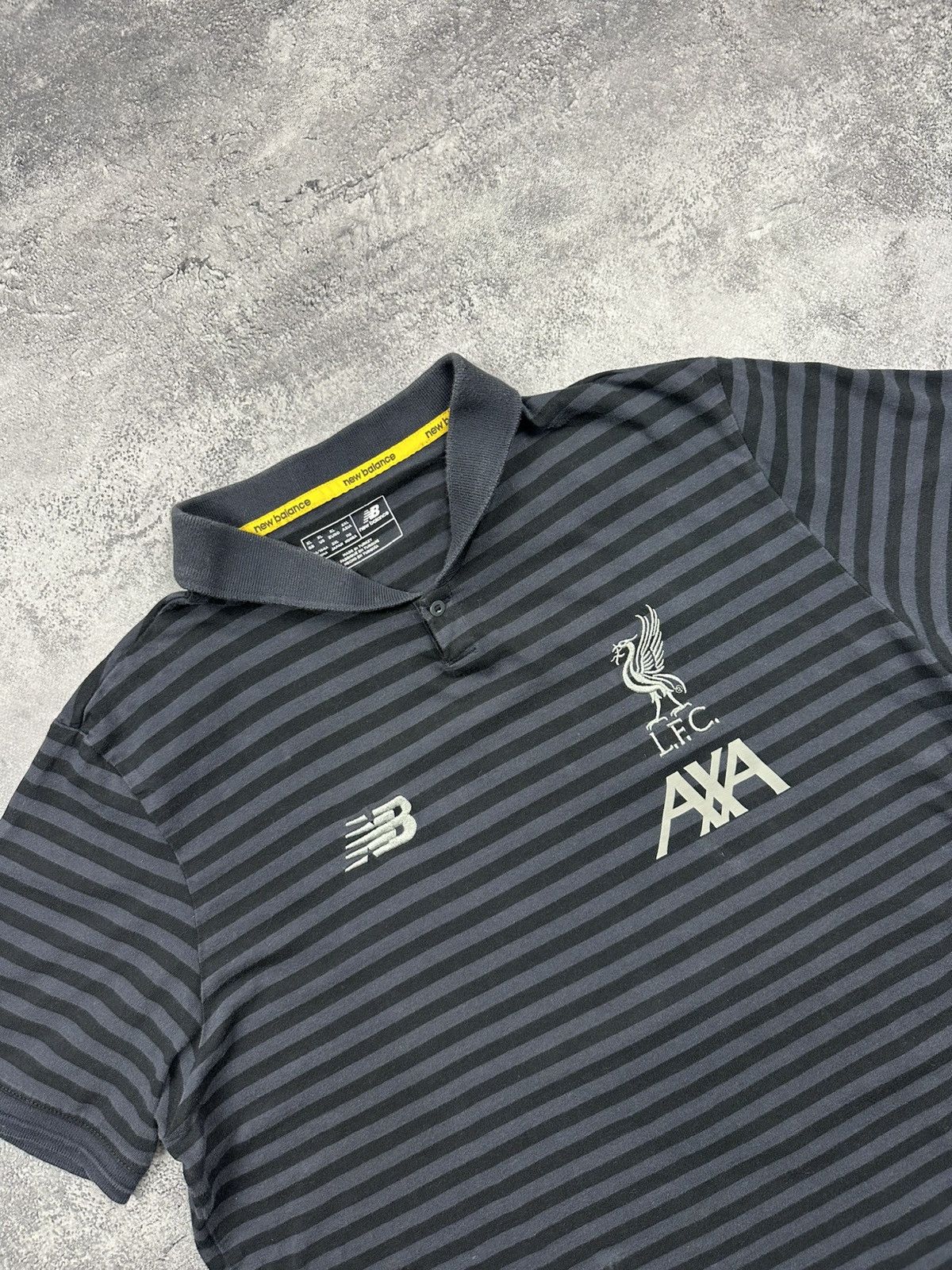 New Balance New Balance Liverpool 2019/20 Soccer Polo Striped T Shirt Size US XL / EU 56 / 4 - 5 Thumbnail
