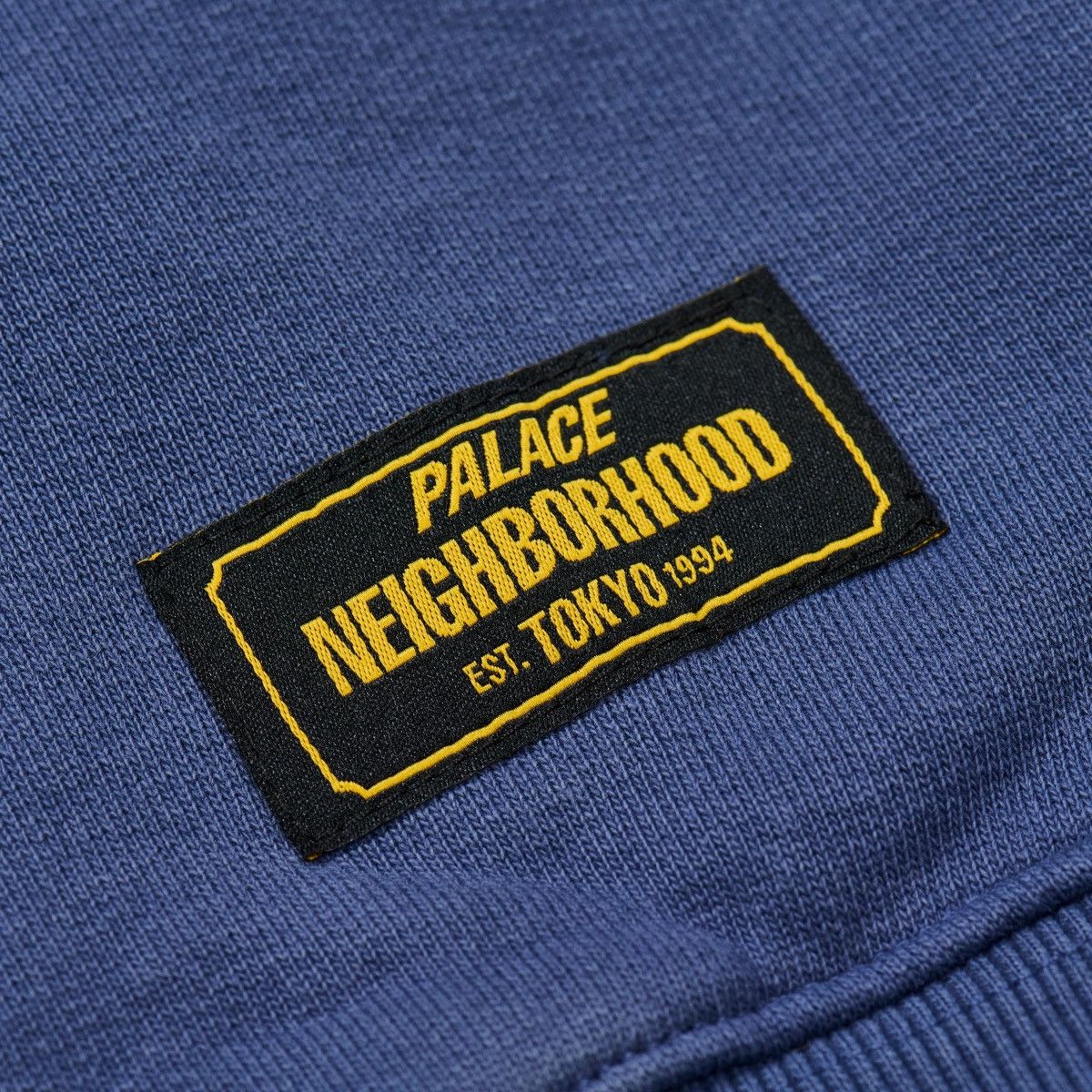 Palace Palace X Neighborhood Skull Zip Hoodie Navy Size US M / EU 48-50 / 2 - 4 Thumbnail