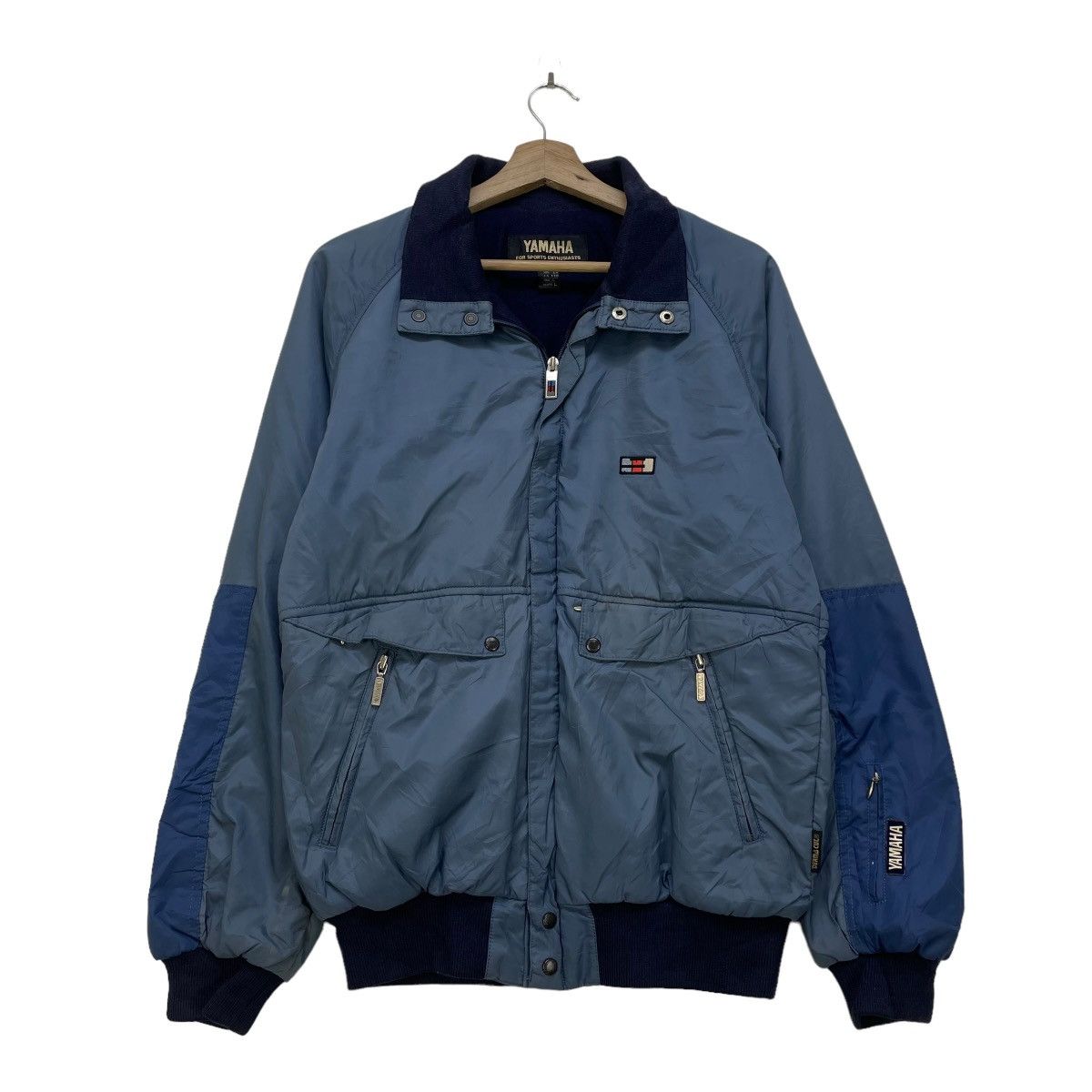 Japanese Brand × Vintage × Yamaha Vintage Yamaha For Sport enthusiasts Jacket Size US M / EU 48-50 / 2 - 1 Thumbnail