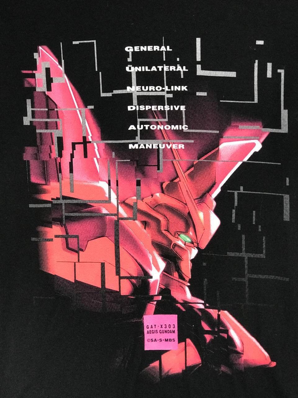 Anime × Vintage vintage Gundam Seed Aegis model GAT-x303 Athuran Zala Size US M / EU 48-50 / 2 - 3 Thumbnail
