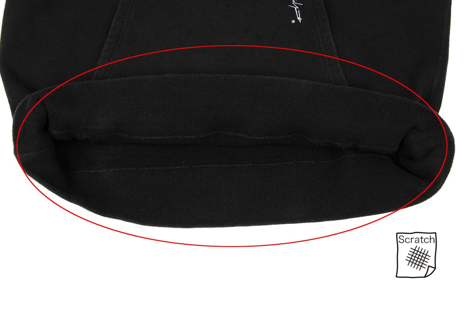 Yohji Yamamoto Yohji Yamamoto Signature Logo Print Hoodie Size US L / EU 52-54 / 3 - 15 Thumbnail