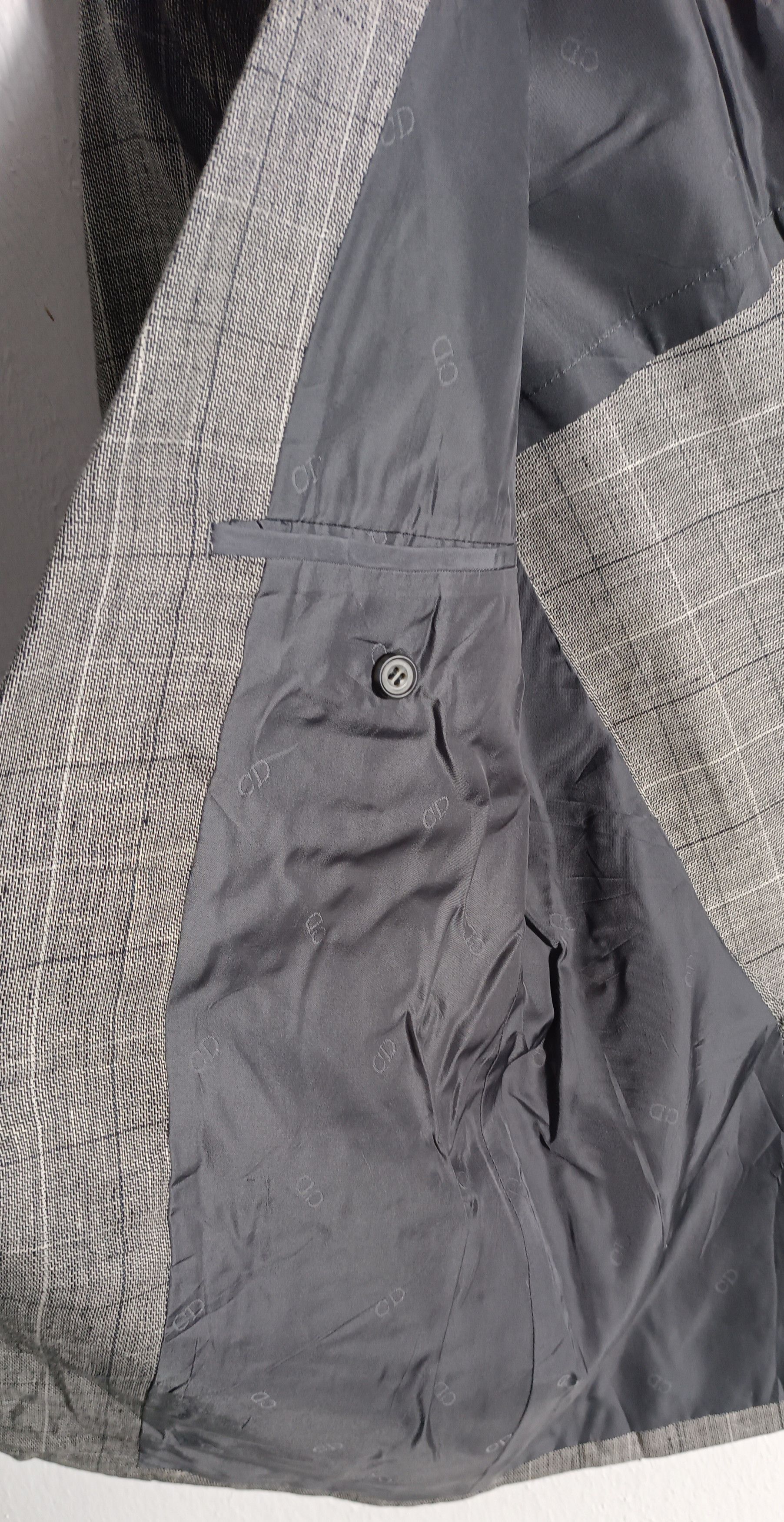 Christian Dior Monsieur × Dior Christian Dior Monsieur Wool Suit Size 42L - 9 Thumbnail