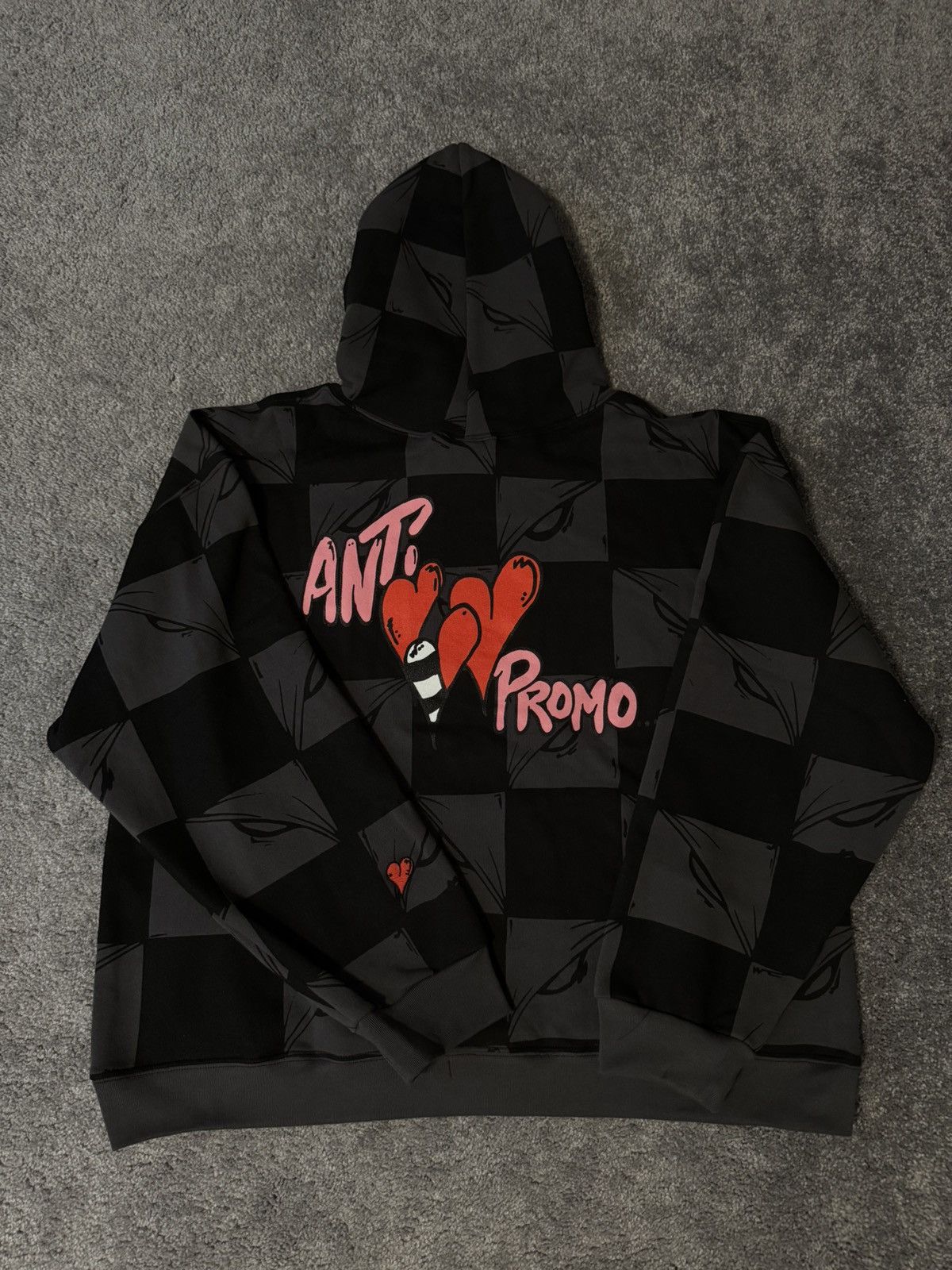 †Matty Boy†Anti Promo Hoodie パーカー Matty Boy Matty Boy 99 Eyes “Anti Promo” Hoodie | Grailed