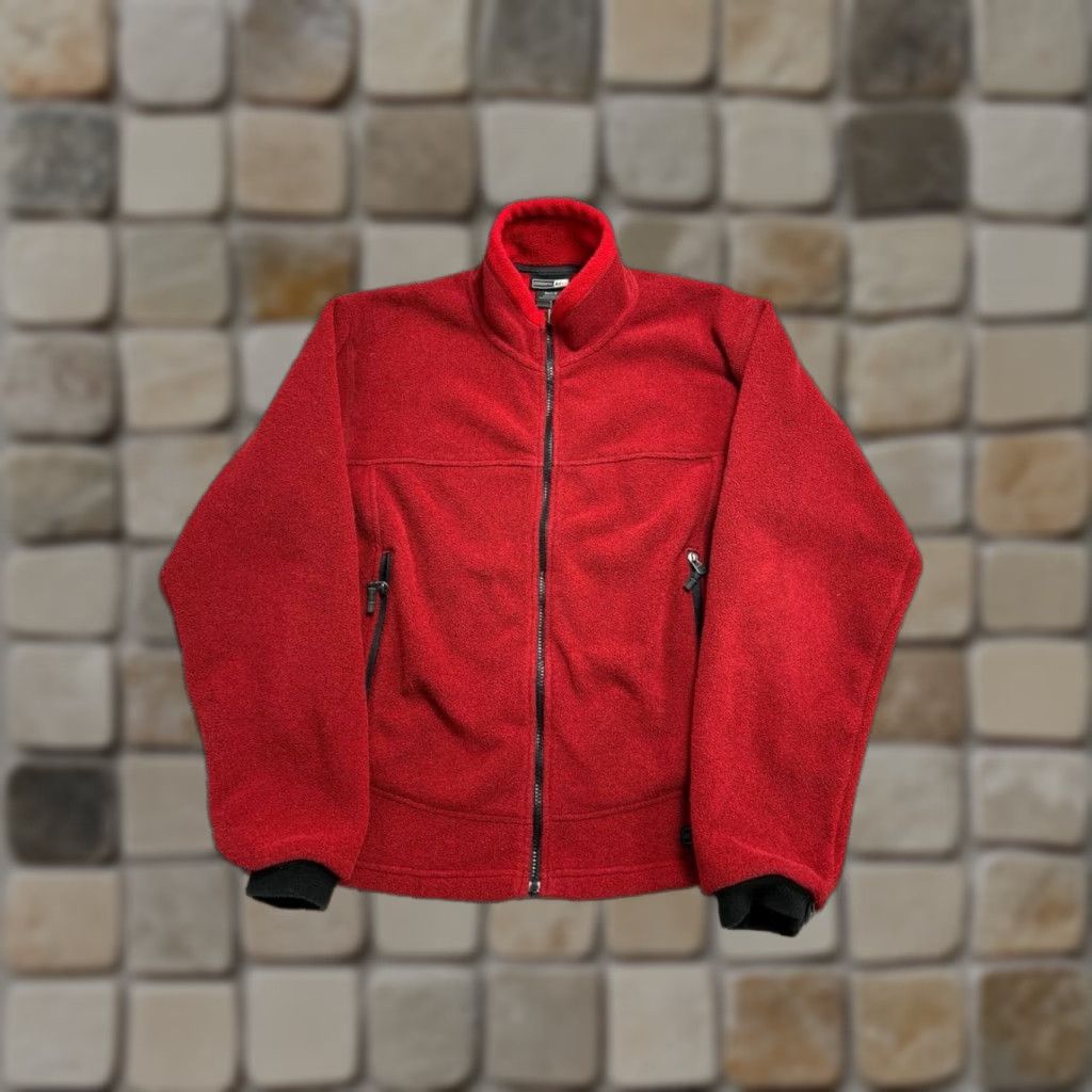 Vintage REI Co Op Jacket Mens Medium Red Fleece Full Zip Thermal Pro Hiking Athleisure Size US M / EU 48-50 / 2 - 1 Thumbnail