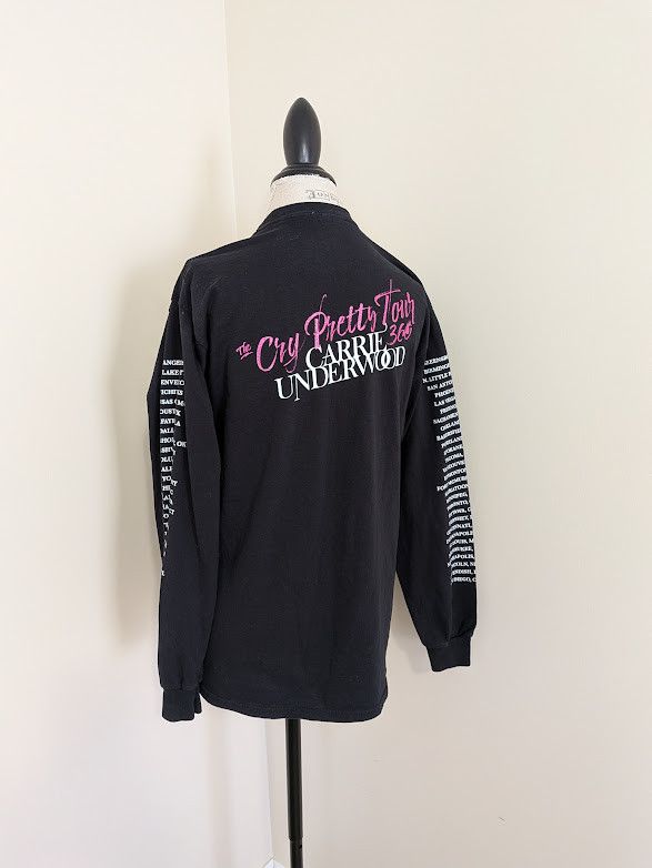 Other Carrie Underwood 2018 Cry Pretty tour 360 lg sleeve t shirt Size M / US 6-8 / IT 42-44 - 2 Thumbnail