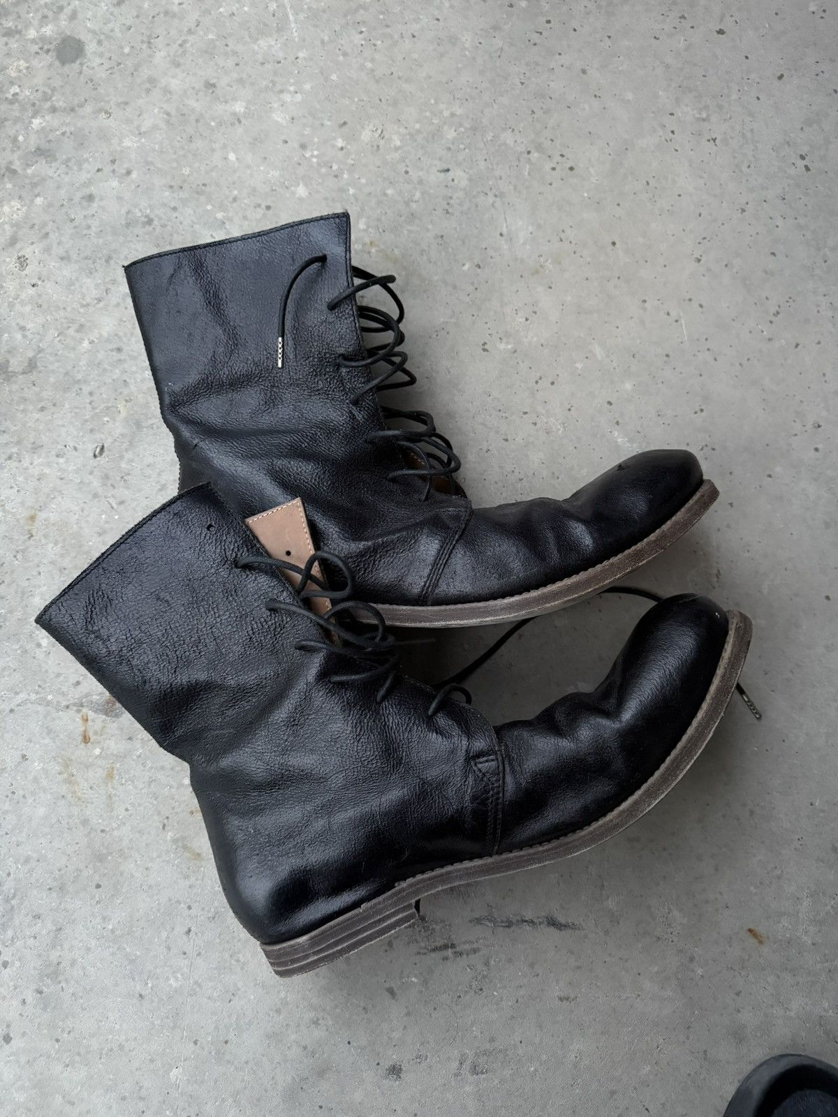A1923 A Diciannoveventitre Leather Boots Size US 10 / EU 43 - 2 Thumbnail