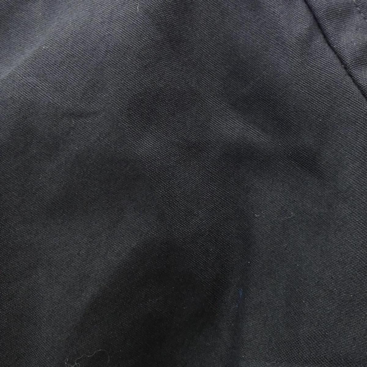 Comme des Garcons Homme Plus Shirt Cotton Front Pleated Plain Button Up Black Size US XS / EU 42 / 0 - 5 Thumbnail
