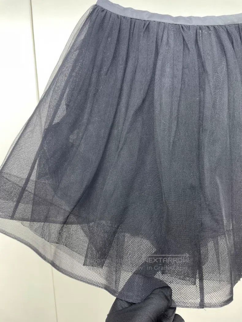 Saint Laurent Paris Saint Laurent Paris Black tulle puffy skirt Size 33" - 4 Thumbnail