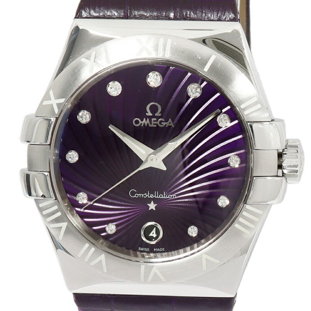 Omega Omega Omega Constellation Stainless Steel Metal Quartz 123.13.35.60.60.001 DUTY FREE for USA Size ONE SIZE - 1 Thumbnail