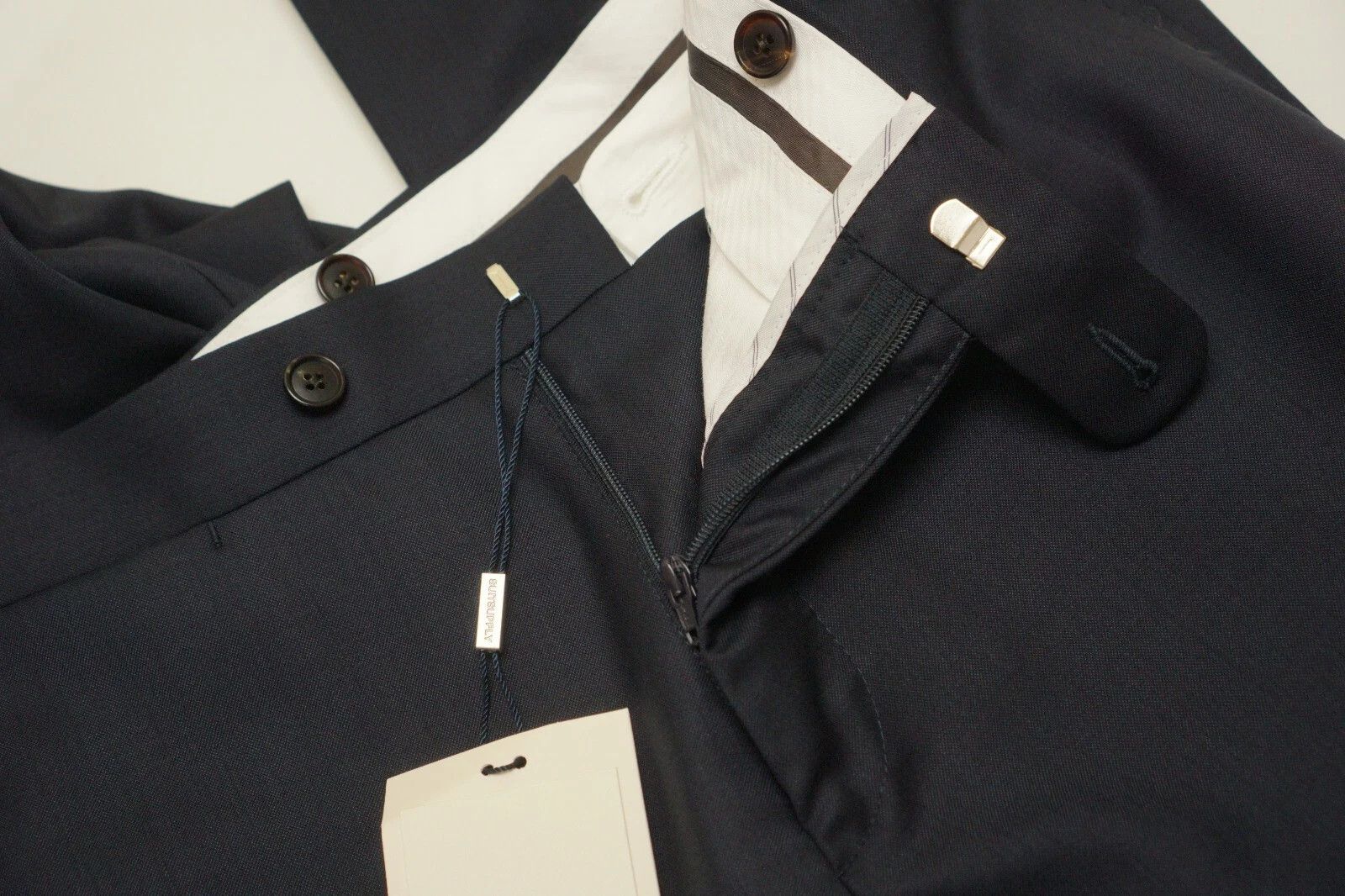 Suitsupply Men Suitsupply Suit Lazio La Spalla Pure Wool S150's UK/US34 Size 34R - 9 Thumbnail